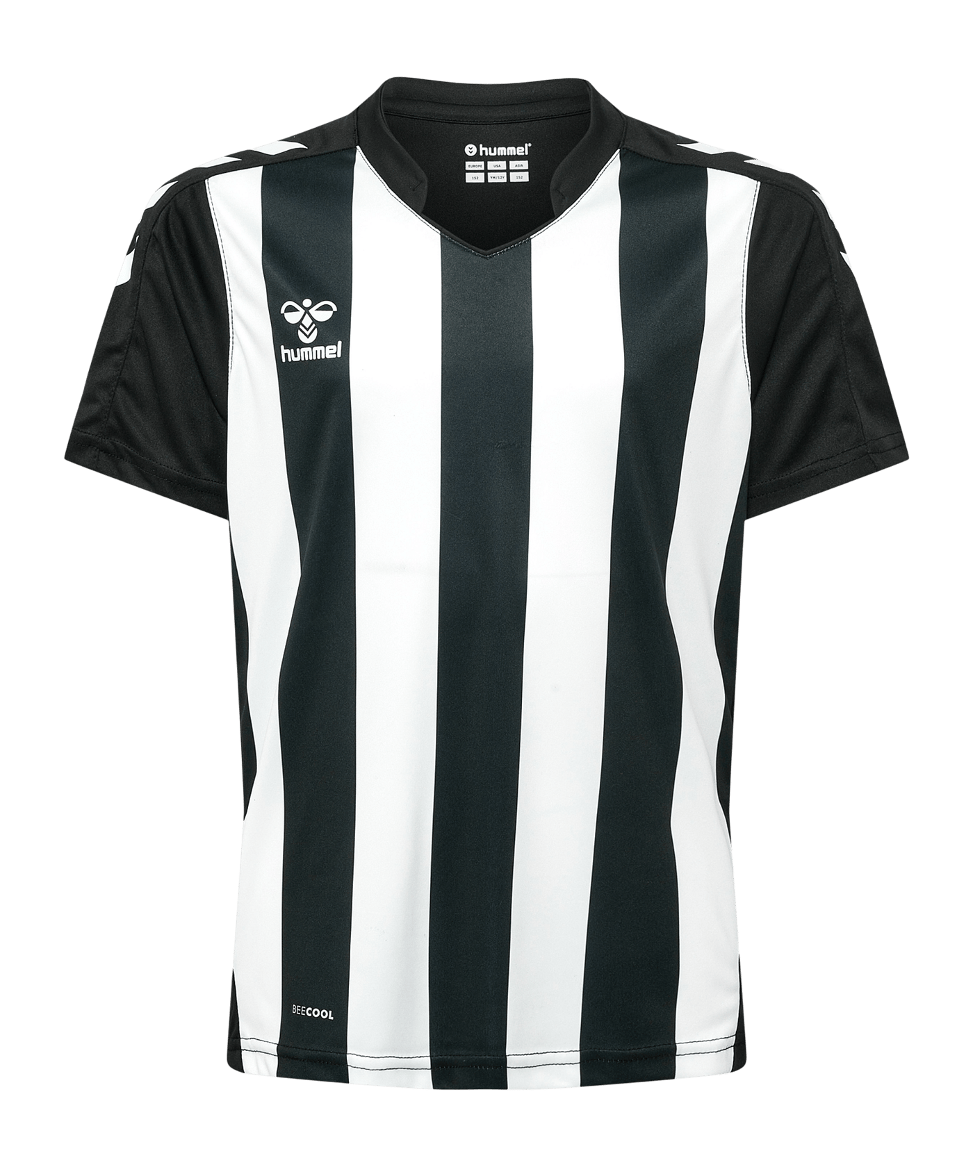 Hummel hmlCORE XK Stripped Trikot Kids F2114 - schwarz