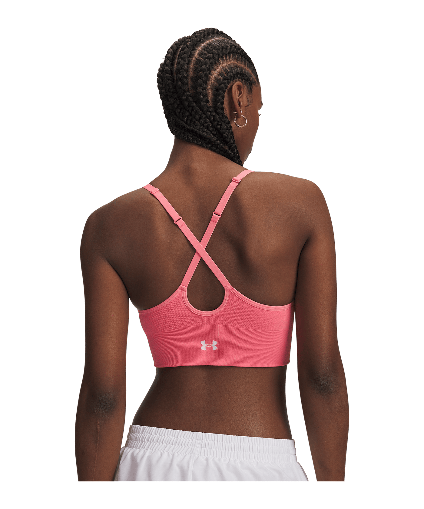 Under Armour Vanish Seamless Low Sport-BH Damen Rosa F600 - rosa