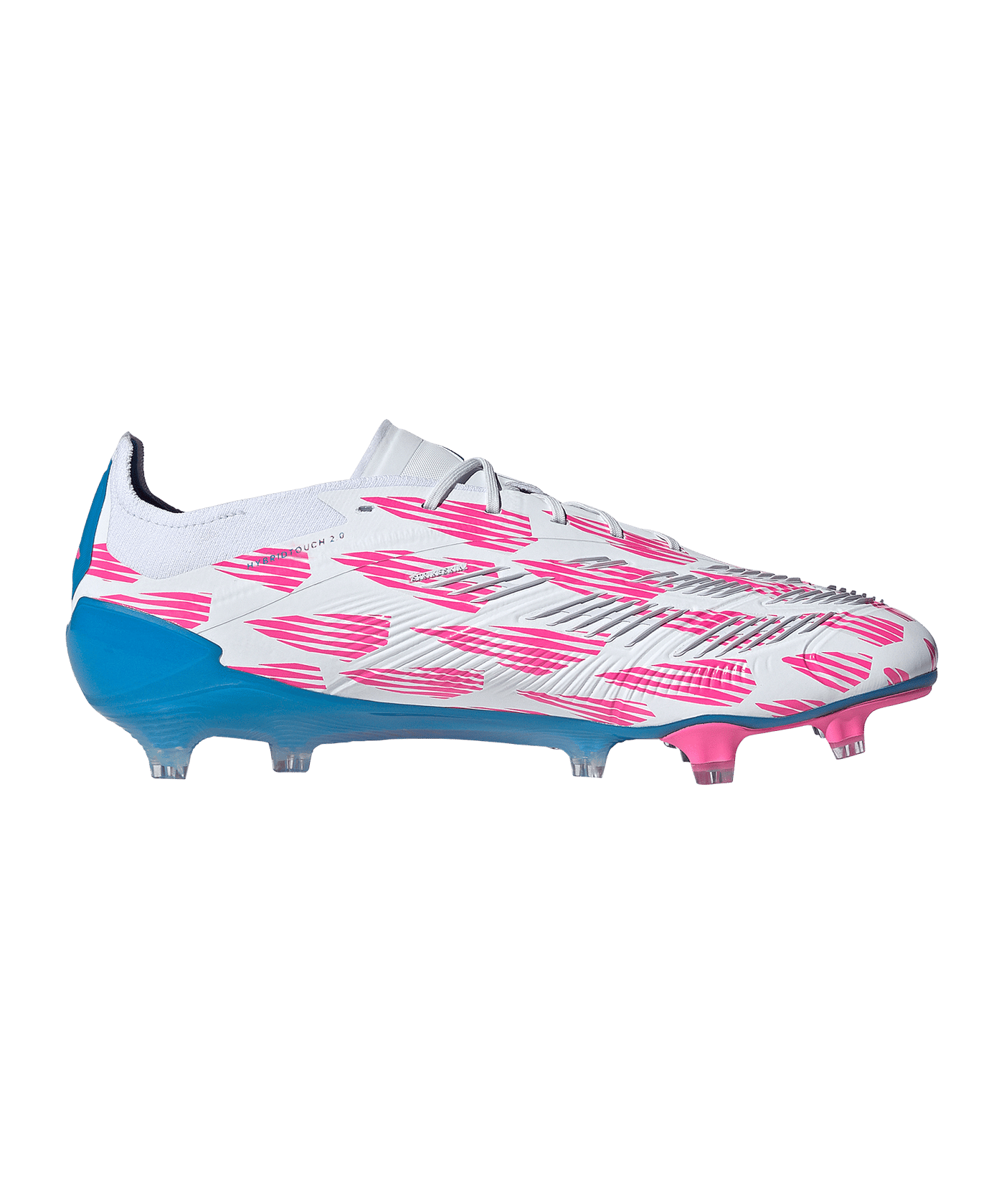 adidas Predator Elite FG Reemergence Weiss Blau - weiss
