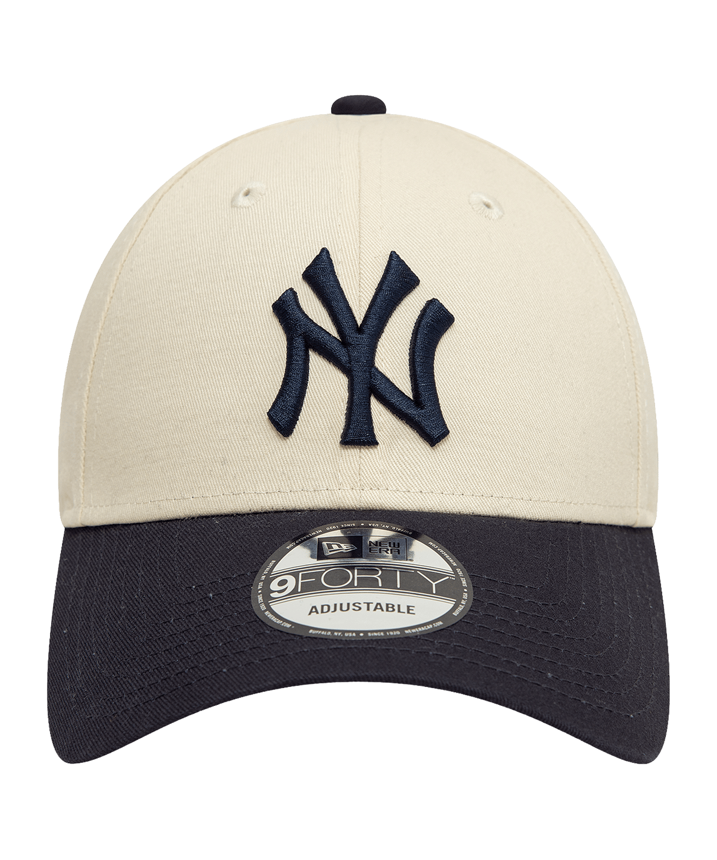 New Era New York Yankees 9Forty Curved Cap Beige - beige