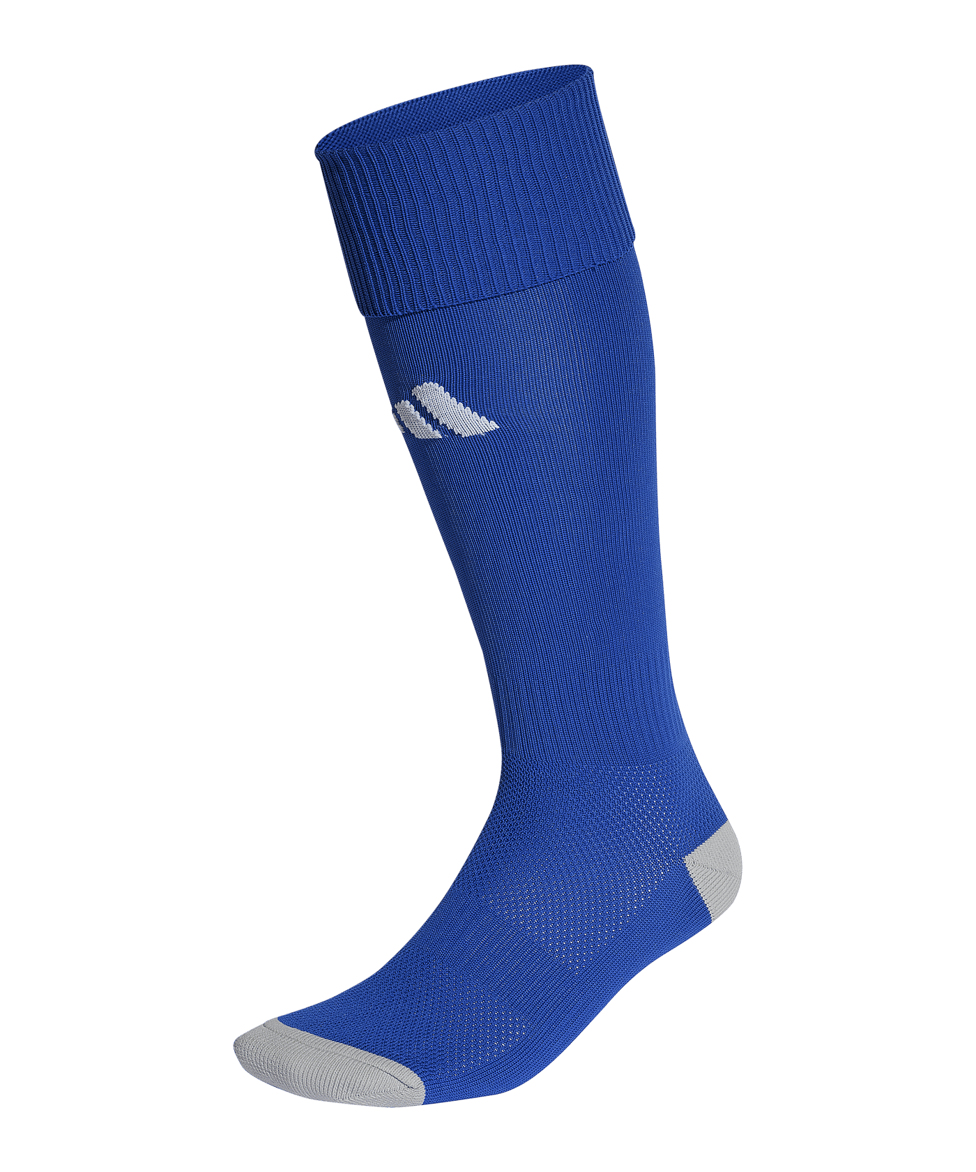 adidas Milano 23 Strumpfstutzen Blau Weiss Grau - blau