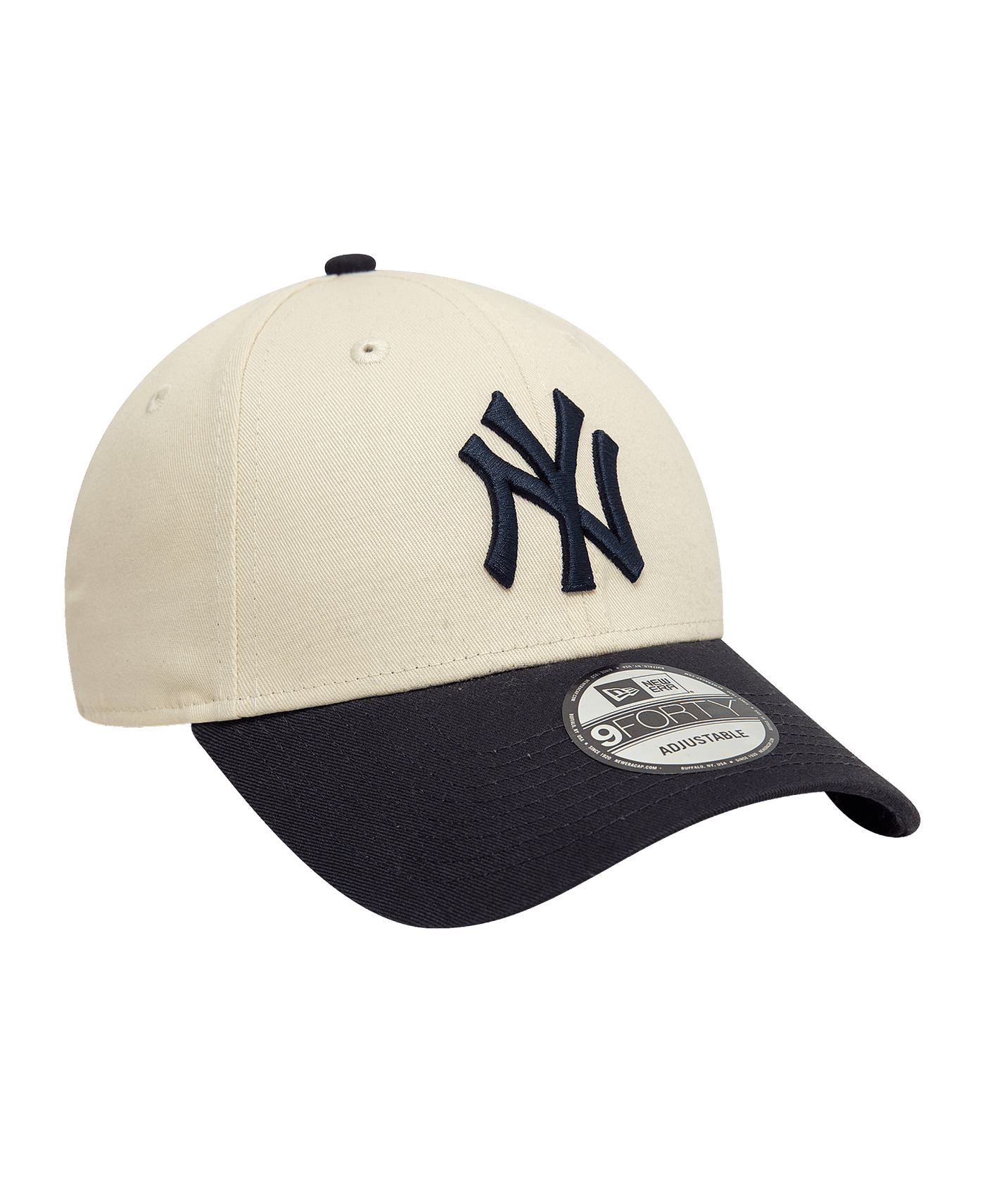 New Era New York Yankees 9Forty Curved Cap Beige - beige