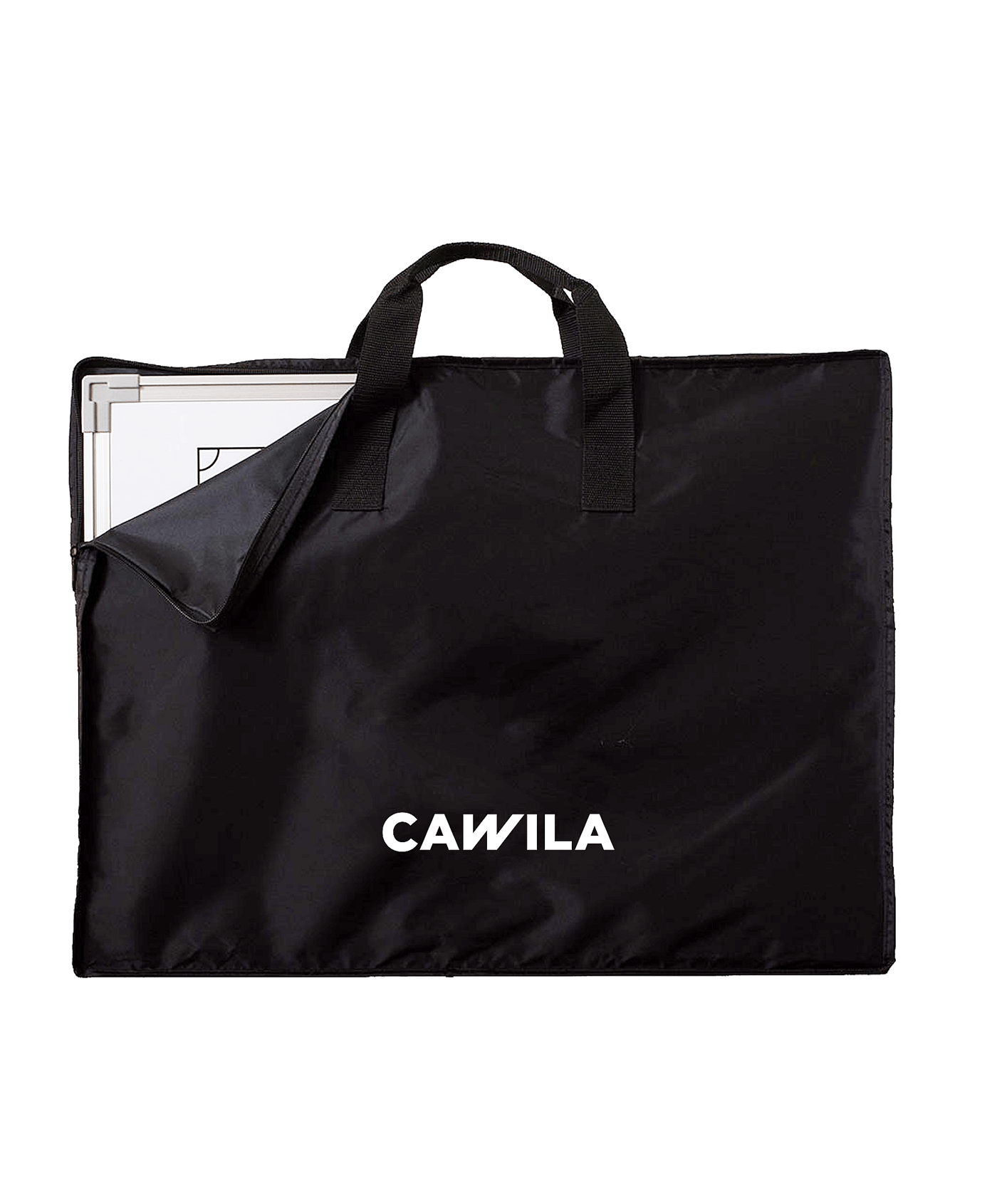 Cawila Taktiktafel Fussball inkl. Tasche| Size: 90 x 120 cm Weiss - weiss