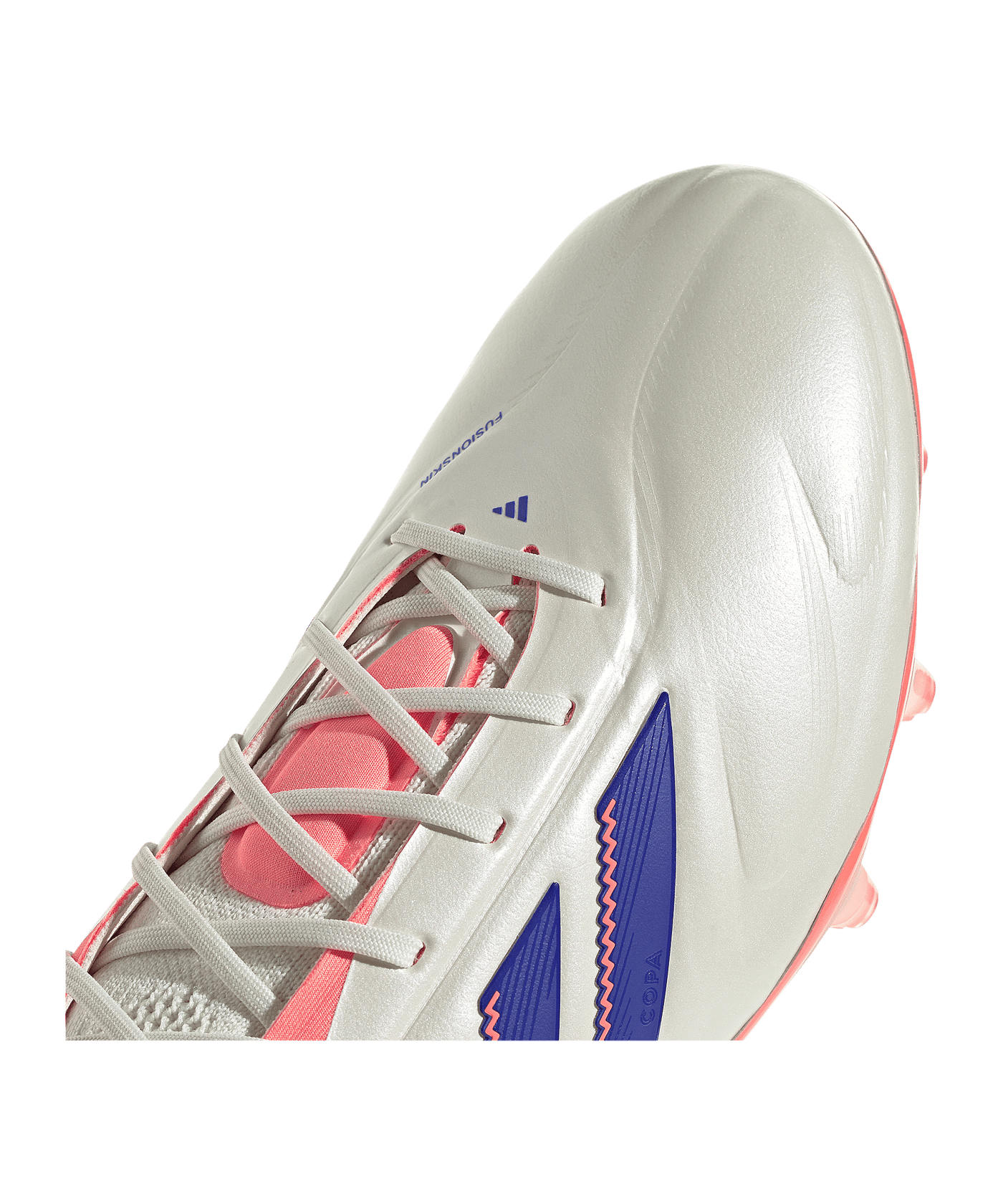 adidas Copa Pure III Elite FG Coral Blaze Weiß - weiss