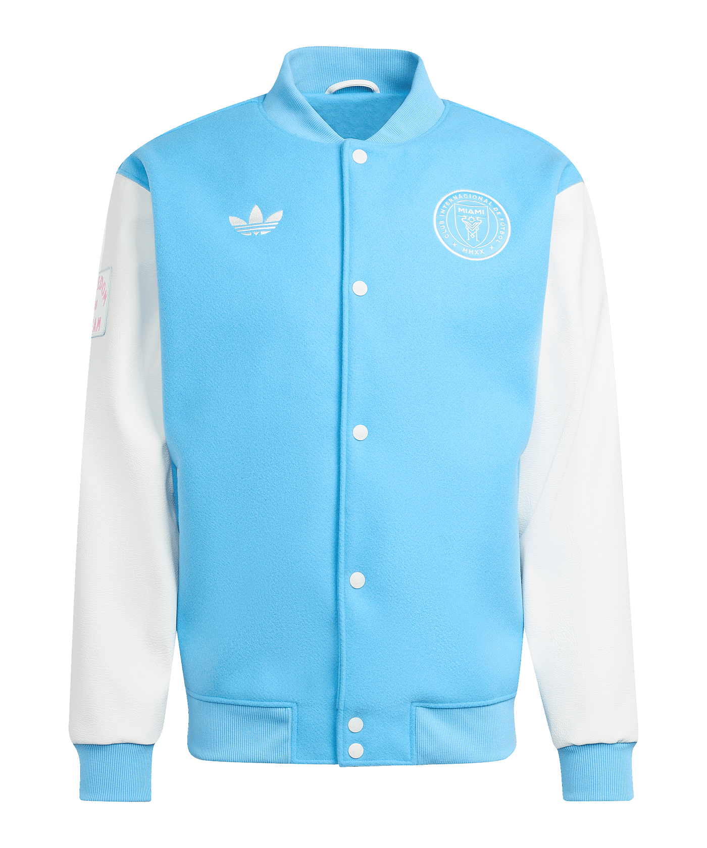 adidas Inter Miami Anthem Jacke Blau - blau