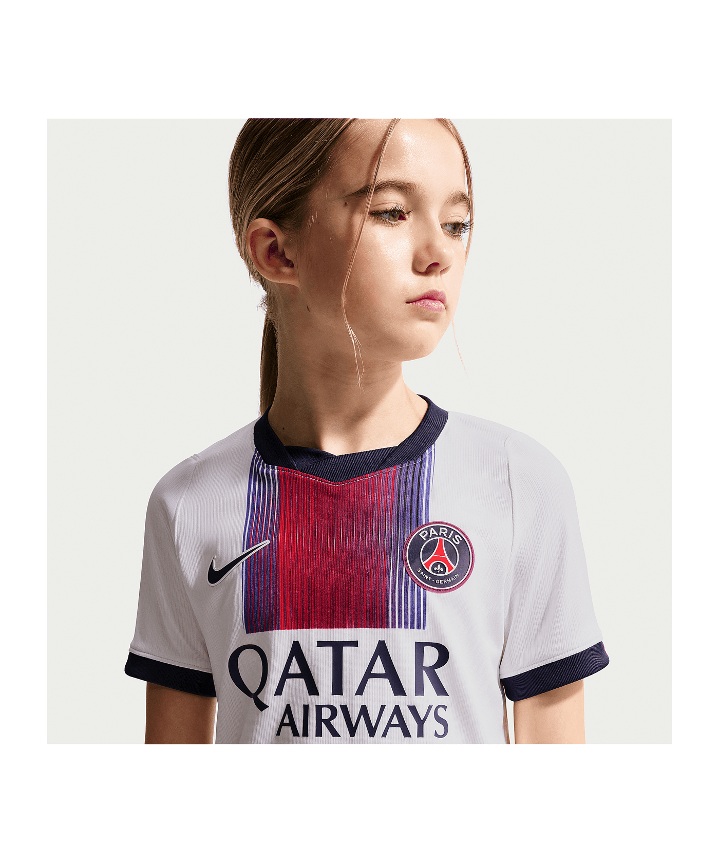 Nike Paris Saint-Germain Trikot Away 2026/2027 Kids Weiß F101 - weiss
