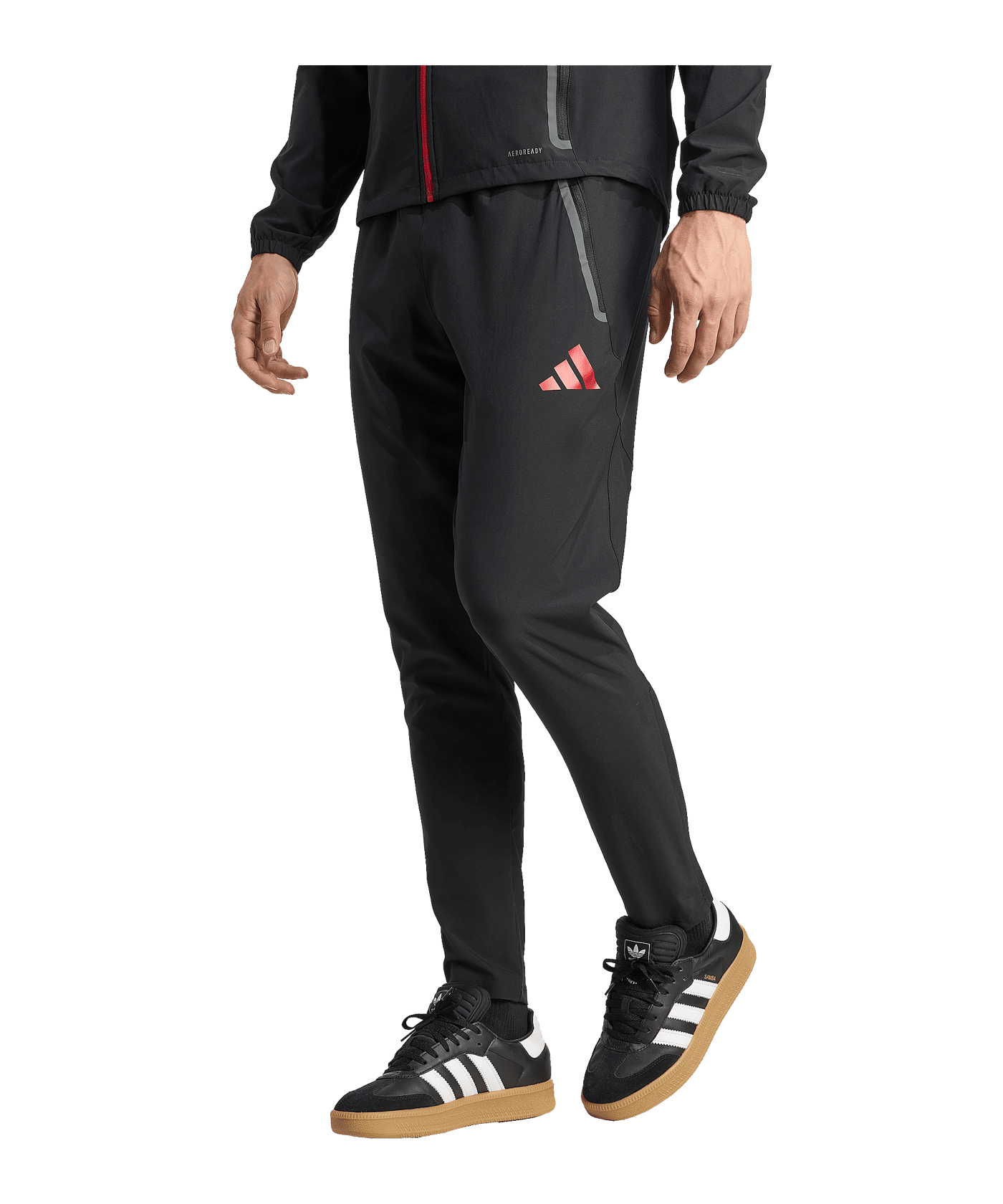 adidas FC Liverpool Vic Tech Travel Hose Schwarz