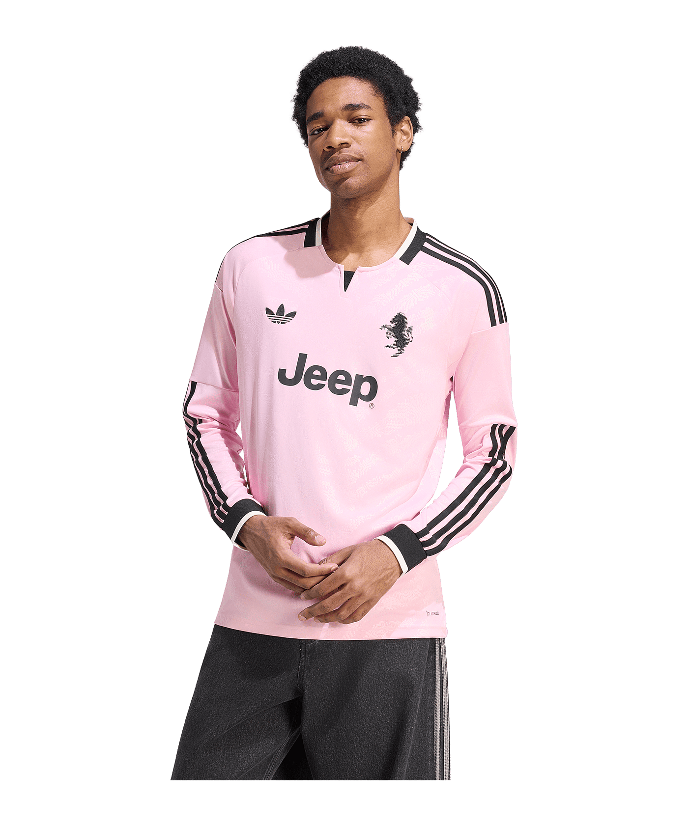 adidas Juventus Turin Trikot Langarm Away 2026/2027 Rosa - rosa