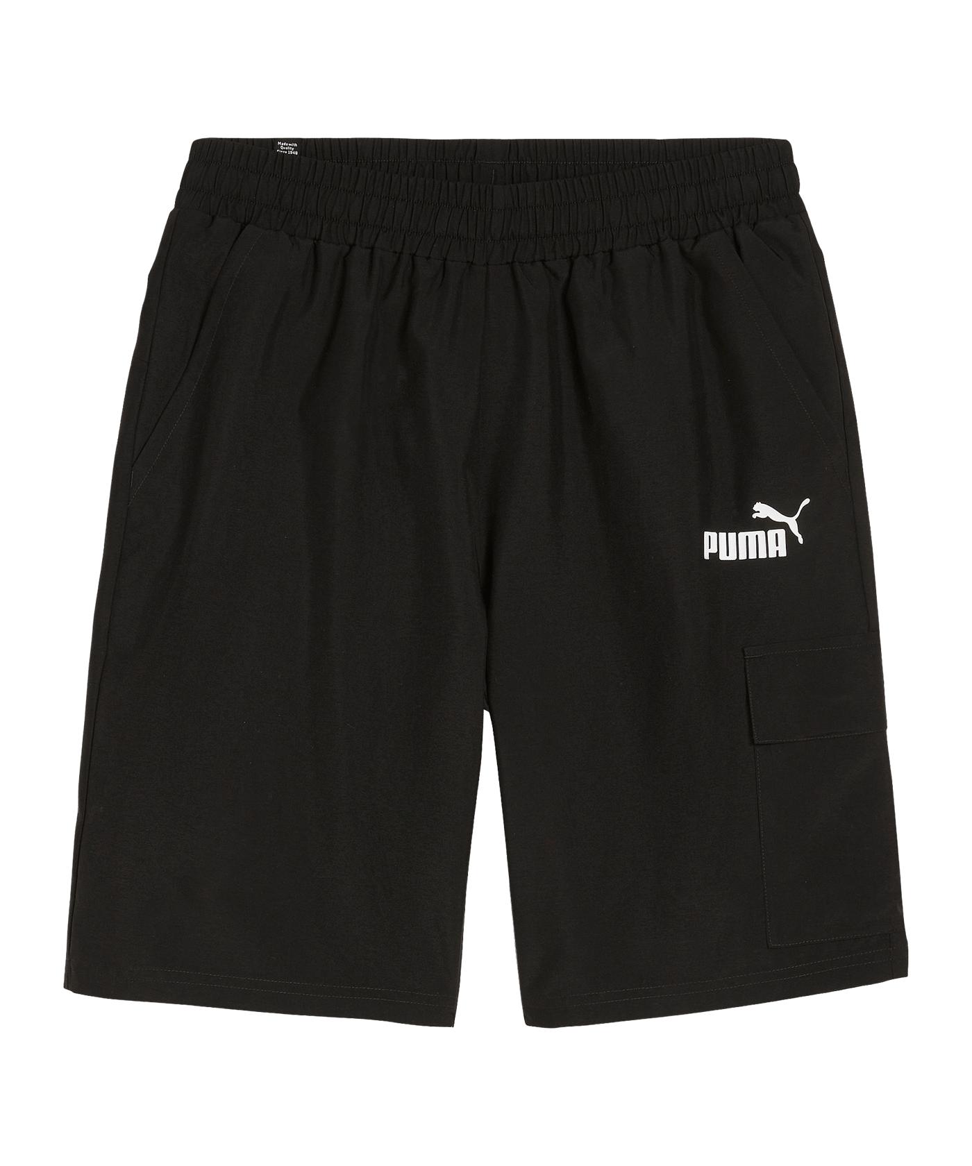 PUMA Essentials Woven Cargo Short Schwarz F01 - schwarz