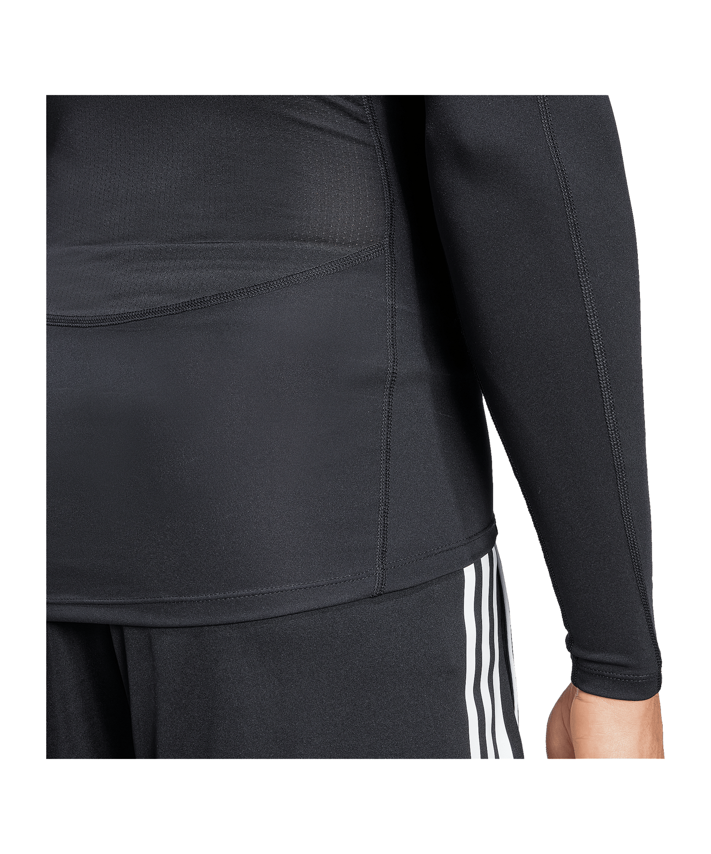 adidas Techfit Sweatshirt Schwarz - schwarz