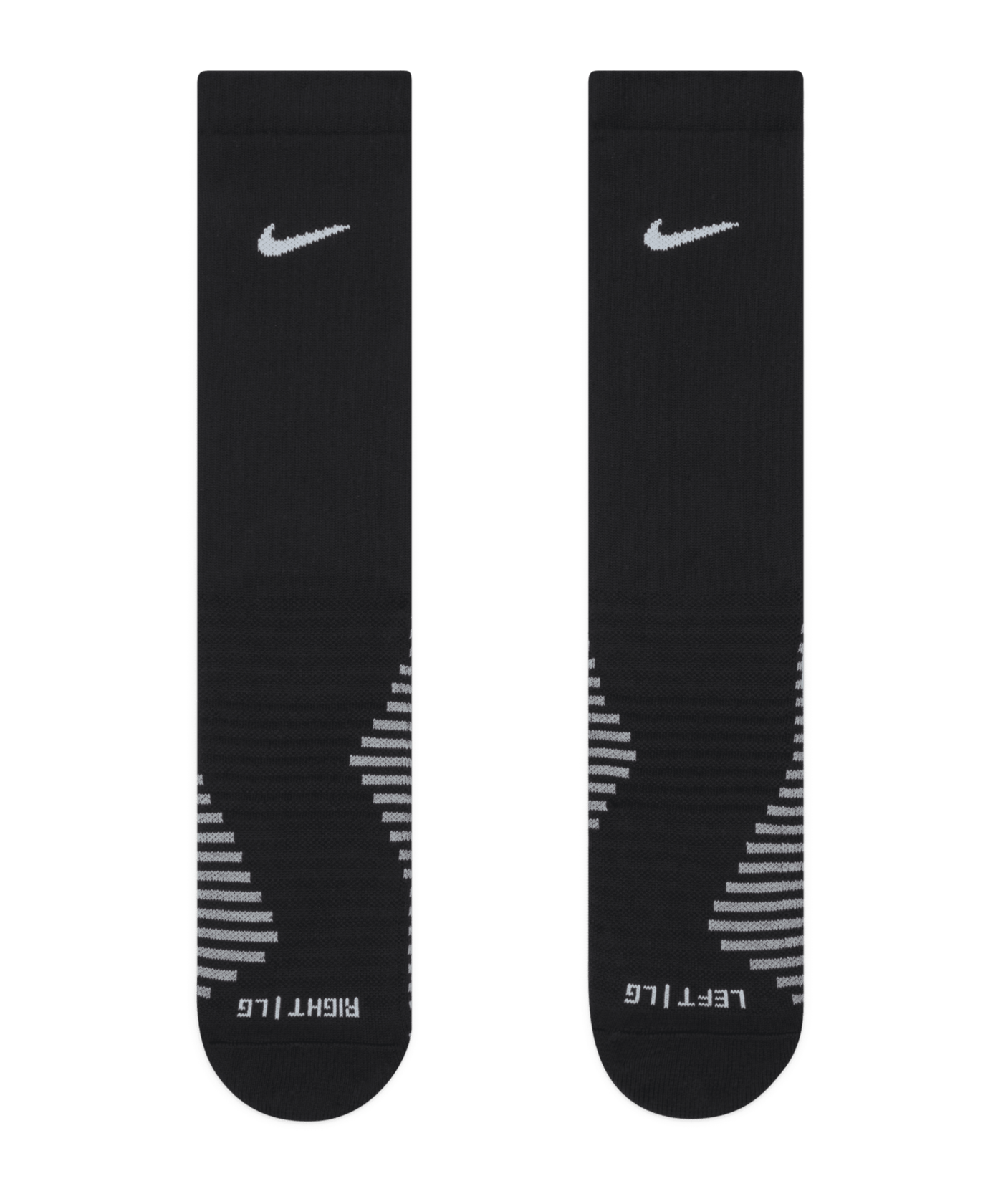 Nike Strike Crew Socken Schwarz Weiss F010 - schwarz
