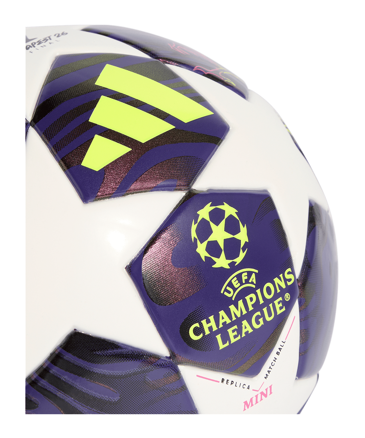 adidas UEFA Champions League Final Miniball 2025/2026 Lila - lila