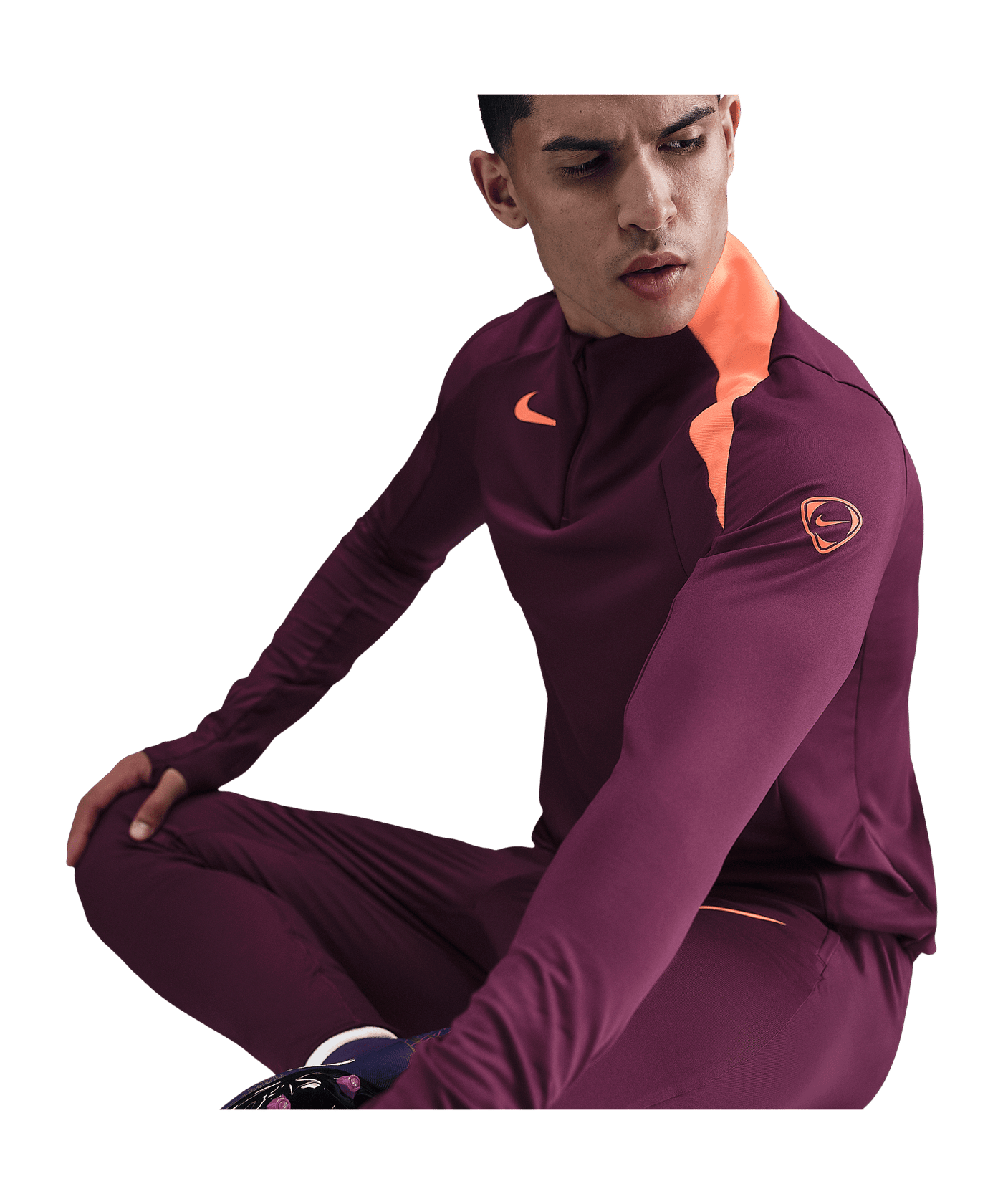 Nike Strike T90 Drill Top Sweatshirt Rot F610 - rot