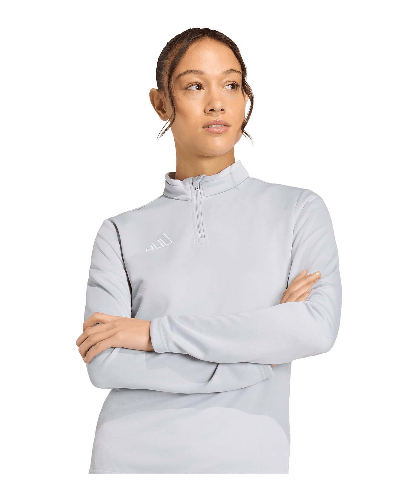 adidas Entrada 26 Training Sweatshirt Damen Grau - grau