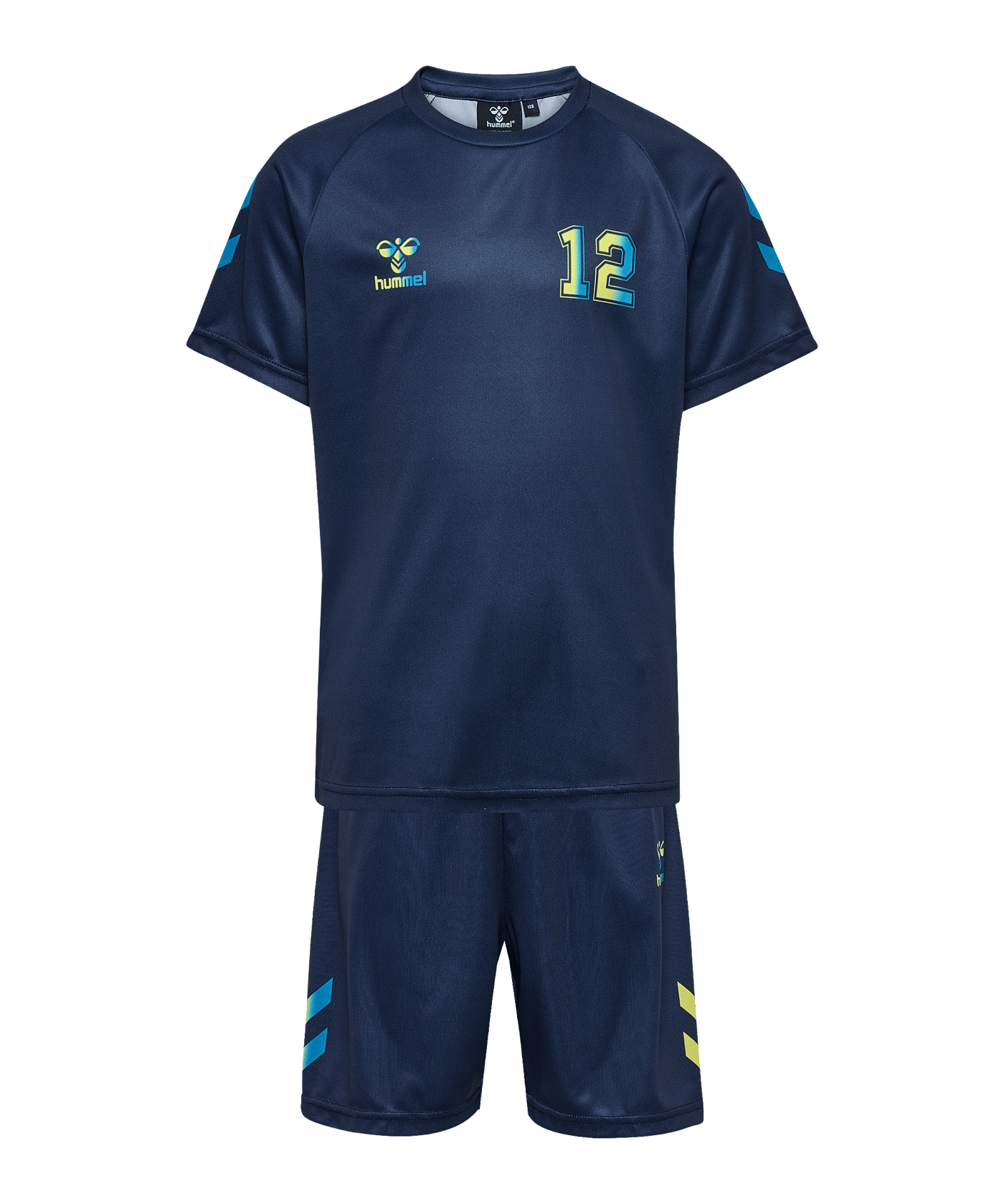 hummel Shimmer Trikot Set Kids Blau F7795 - blau