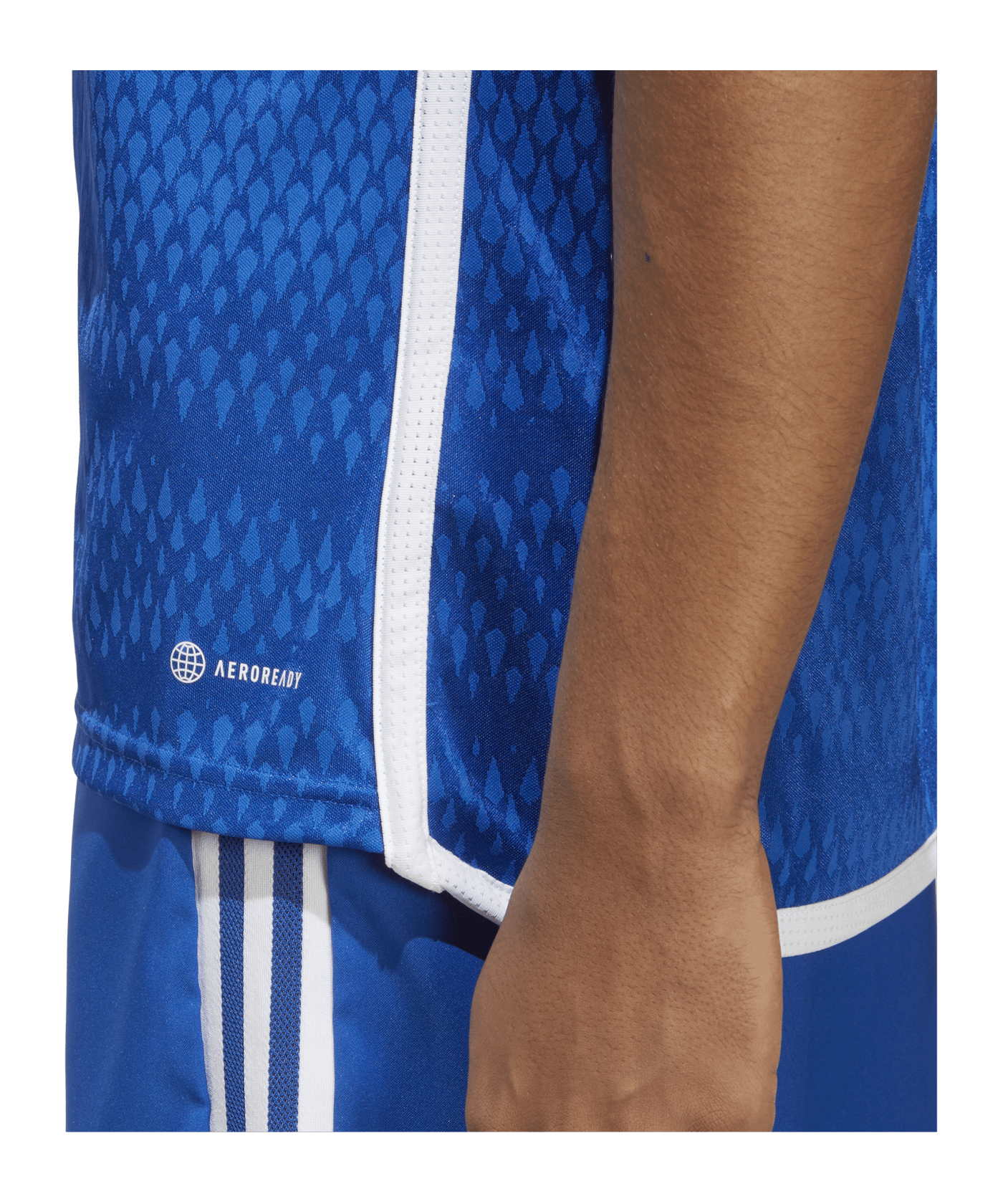 adidas Tiro 23 Competition Match Trikot Blau Weiss - blau