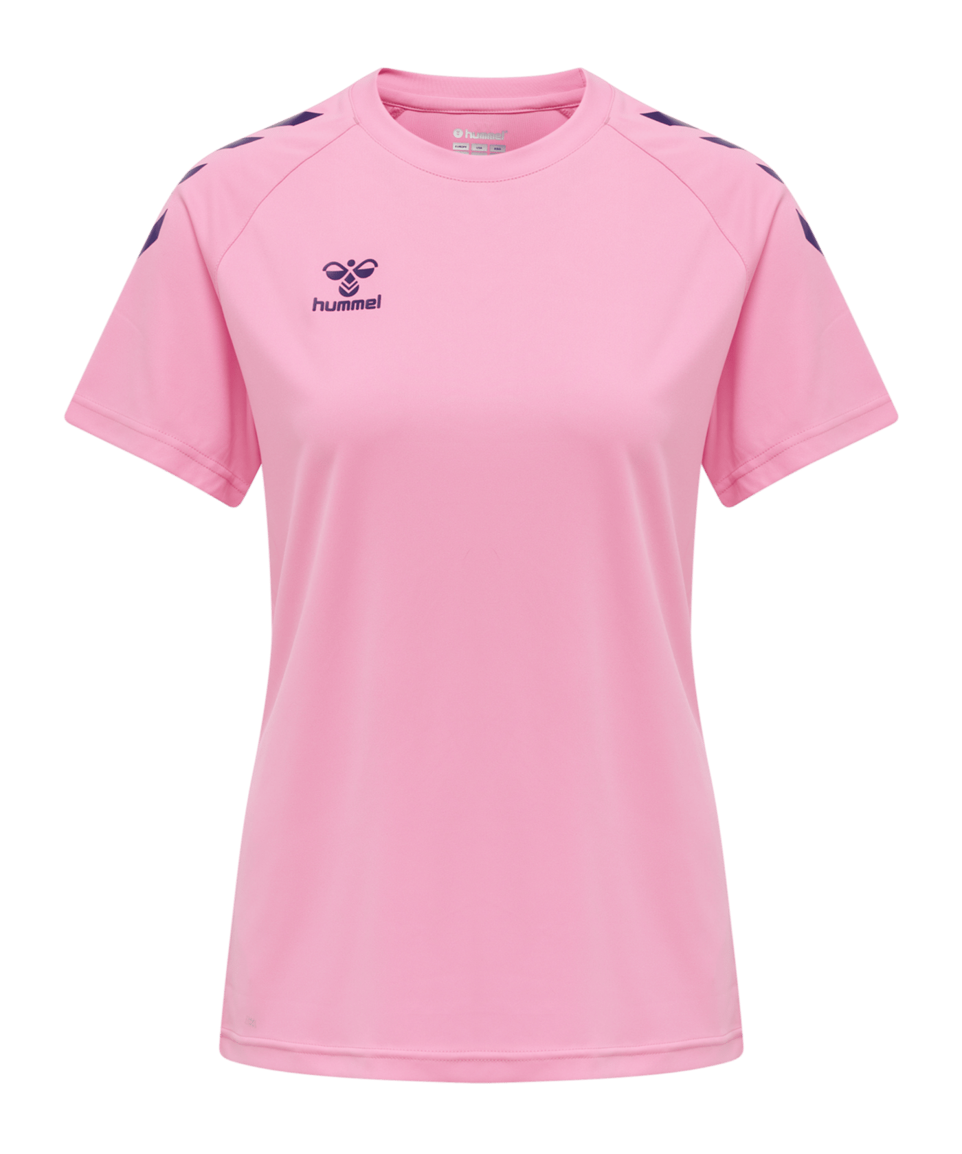Hummel hmlCORE XK Poly T-Shirt Damen Rosa F3257 - rosa