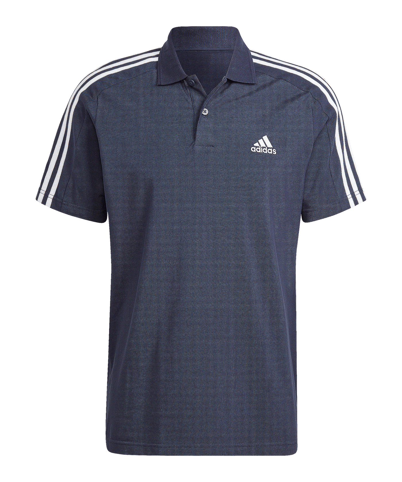 adidas Essentials 3-Stripes Poloshirt Blau - blau