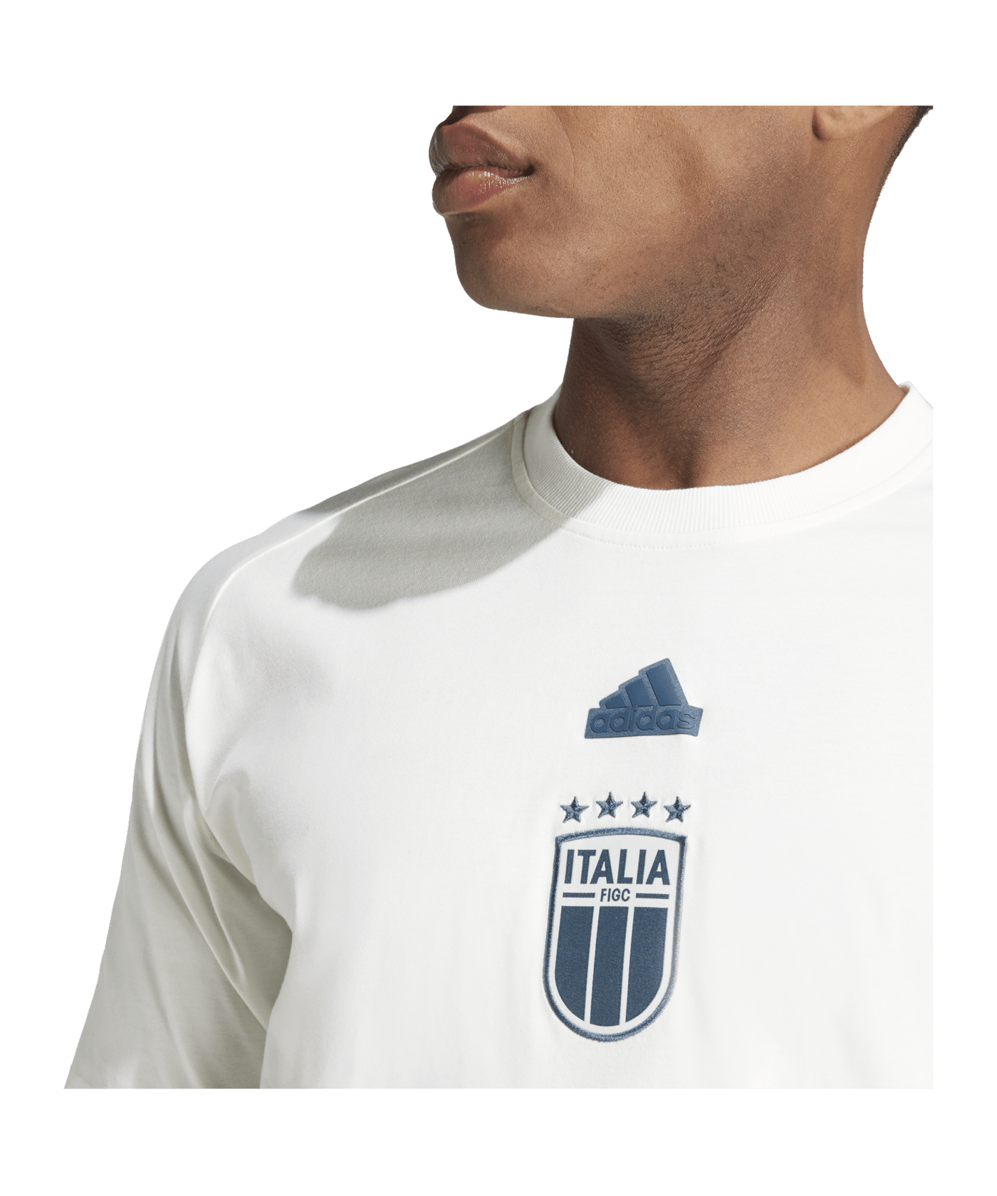 adidas Italien Travel T-shirt EM 2024 Weiss - weiss