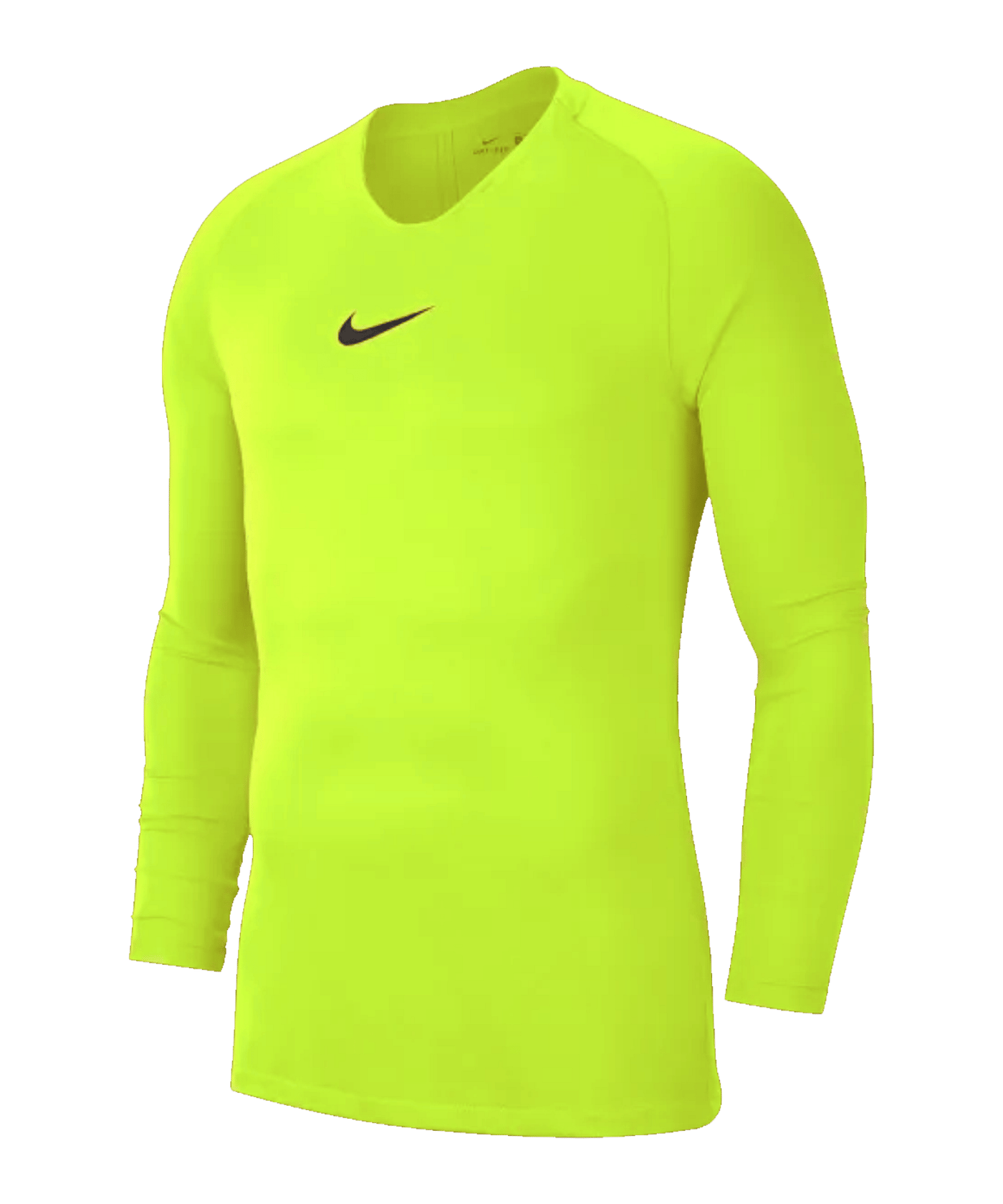 Nike Park First Layer Top langarm Grün F702 - gelb