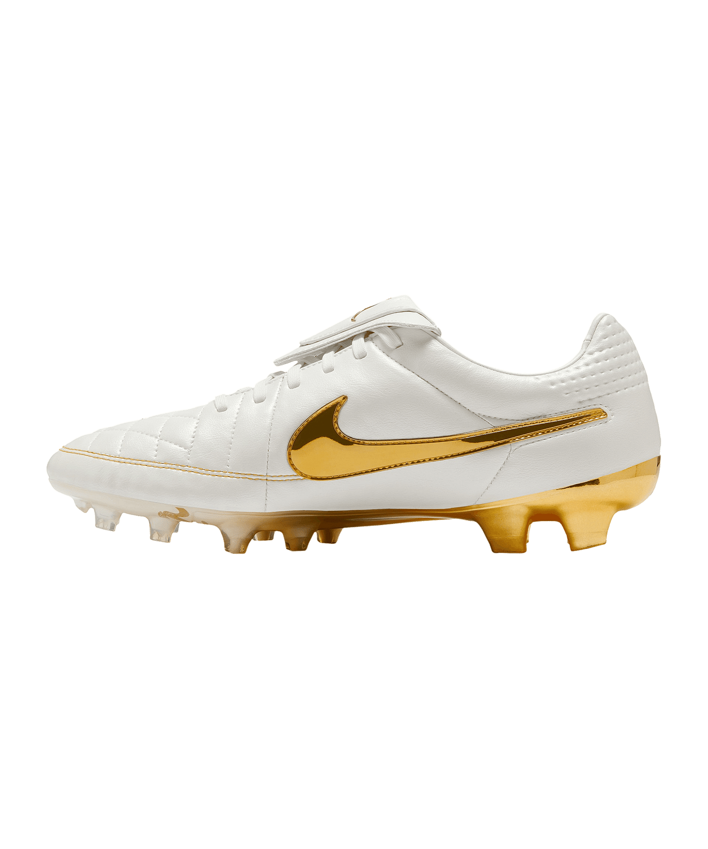 Nike Tiempo Legend FG Touch of Gold Weiß F100 - weiss