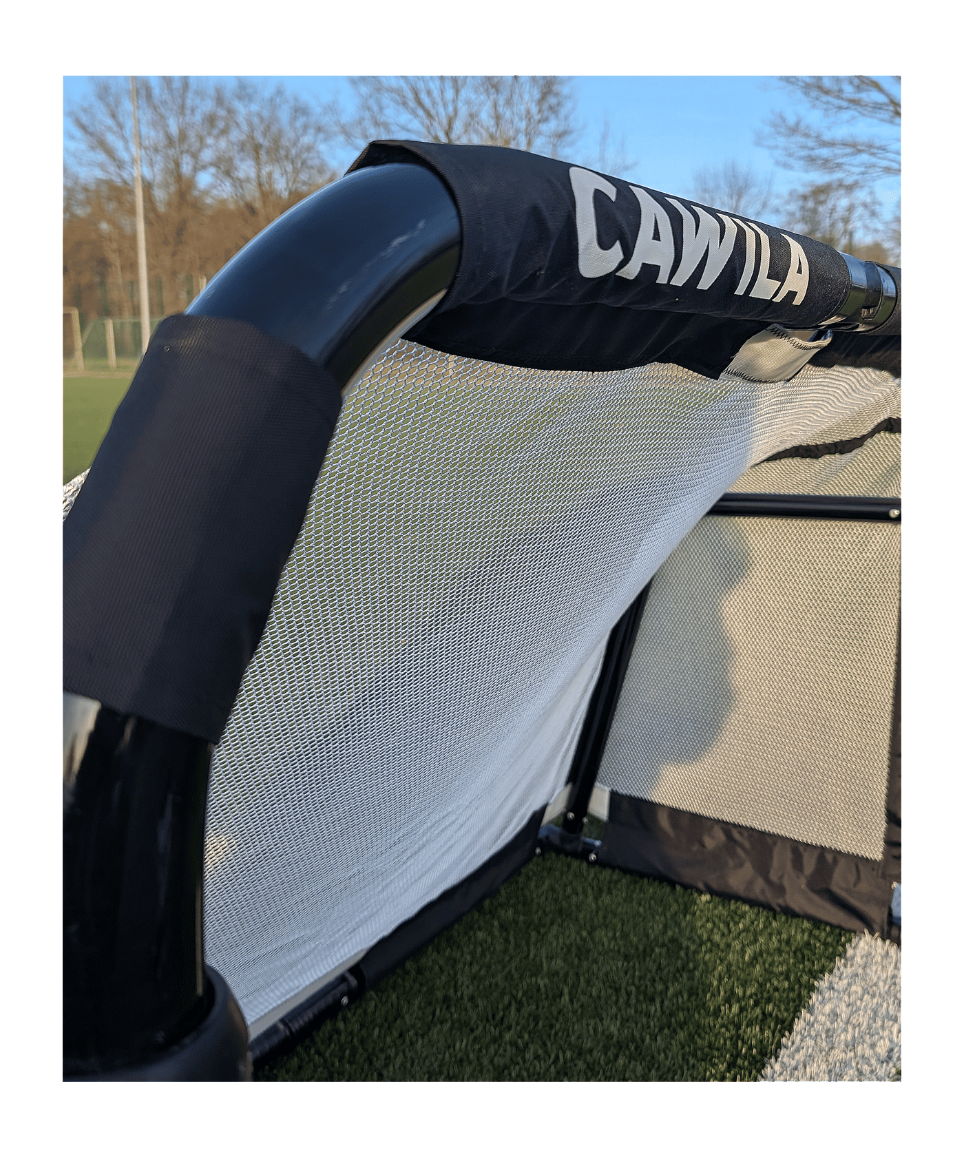 Cawila Alu Klapptor CORE 120 x 80cm Gelb Schwarz - schwarz