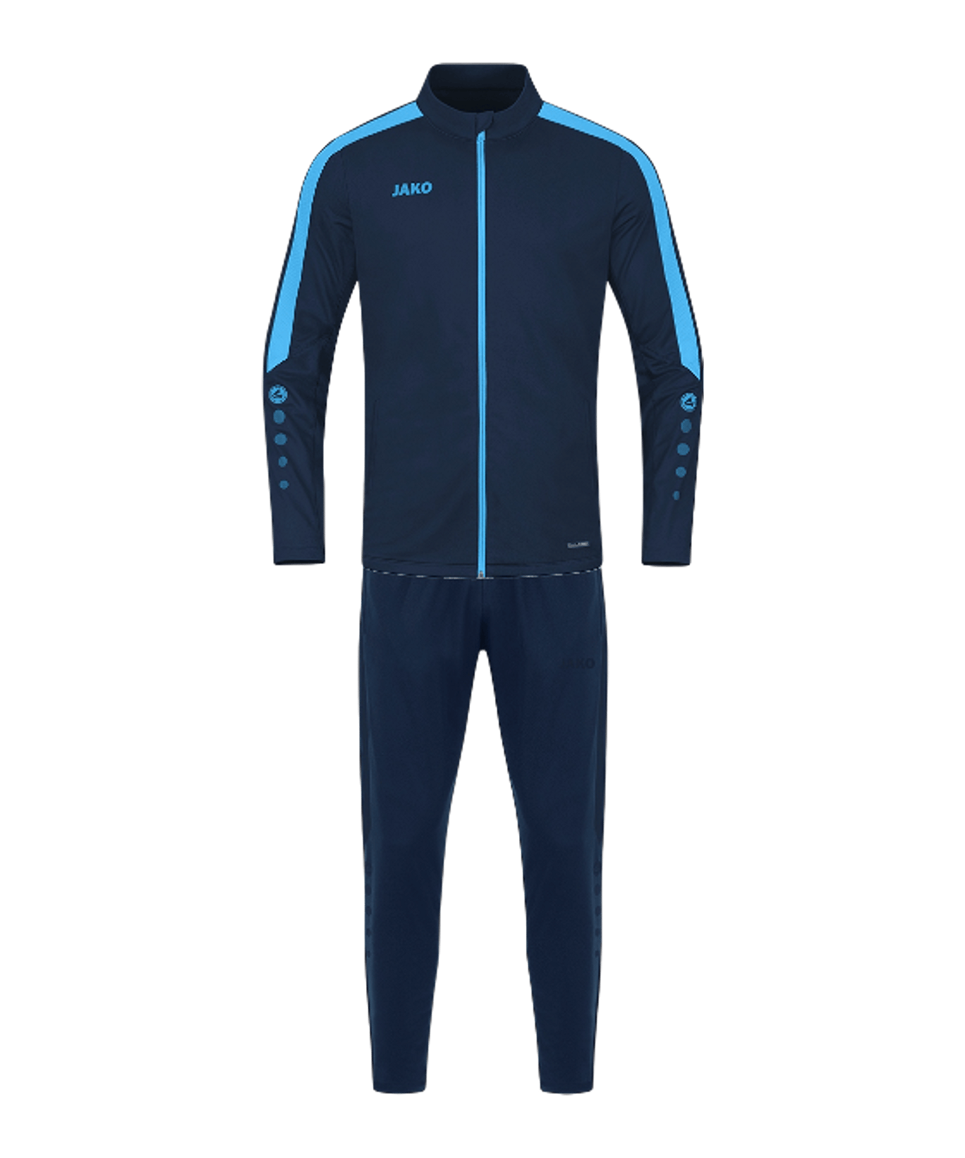 JAKO Polyester Power Trainingsanzug Blau F910 - blau