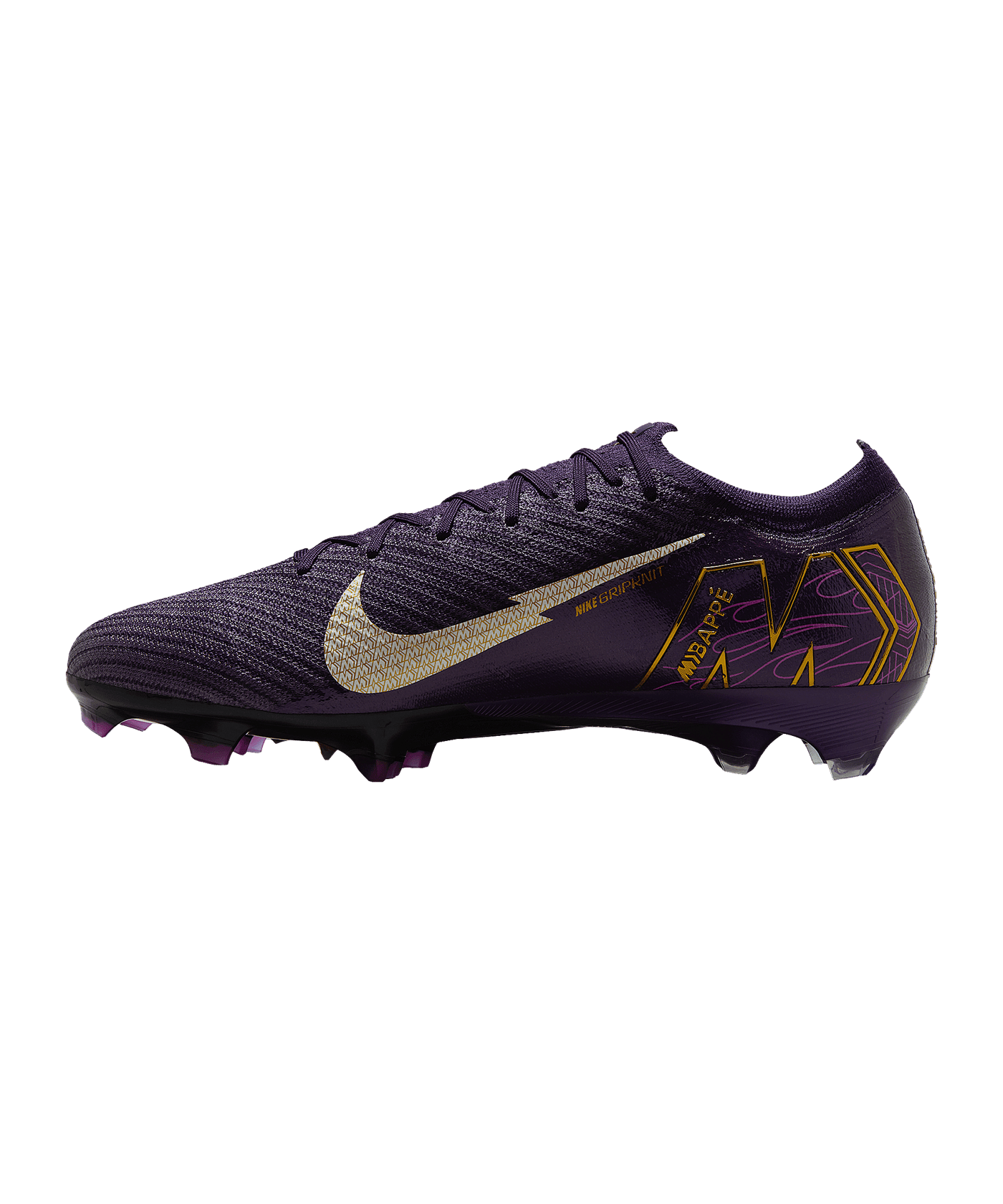 Nike Air Zoom Mercurial Vapor XVI Elite FG Kylian Mbappe Signature Lila F500 - lila
