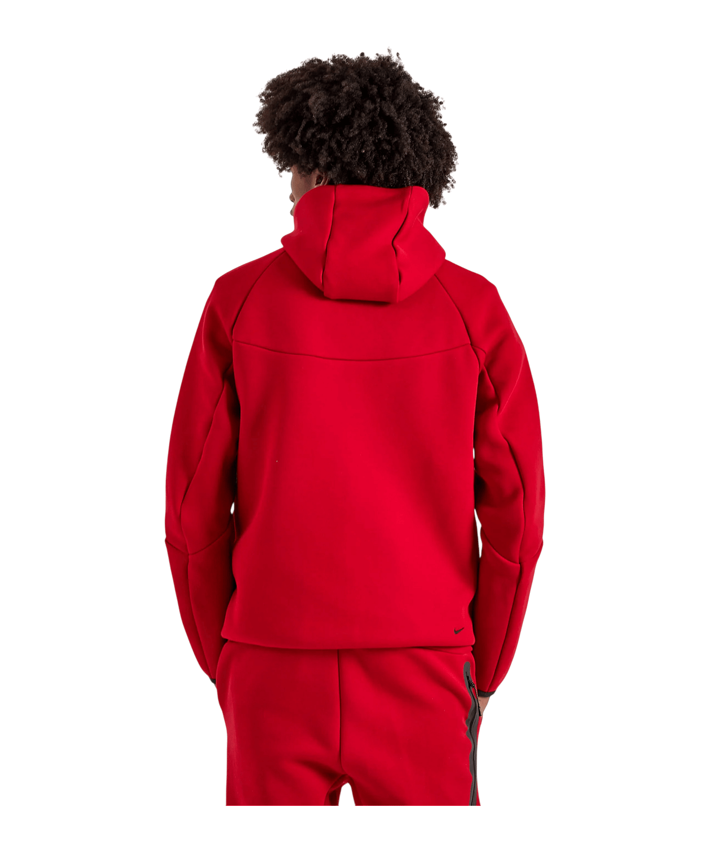 Nike Tech Windrunner Kapuzenjacke Rot - rot