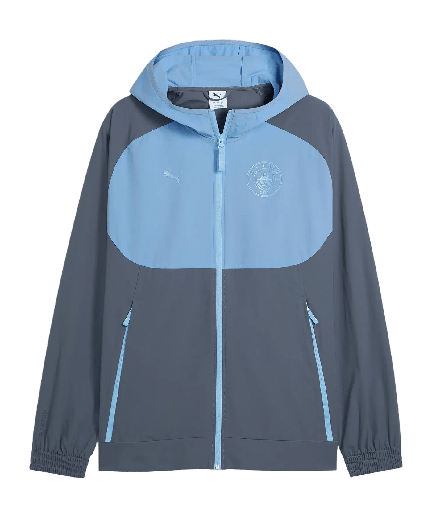 PUMA Manchester City Pumatech Woven Jacke Grau F26 - grau