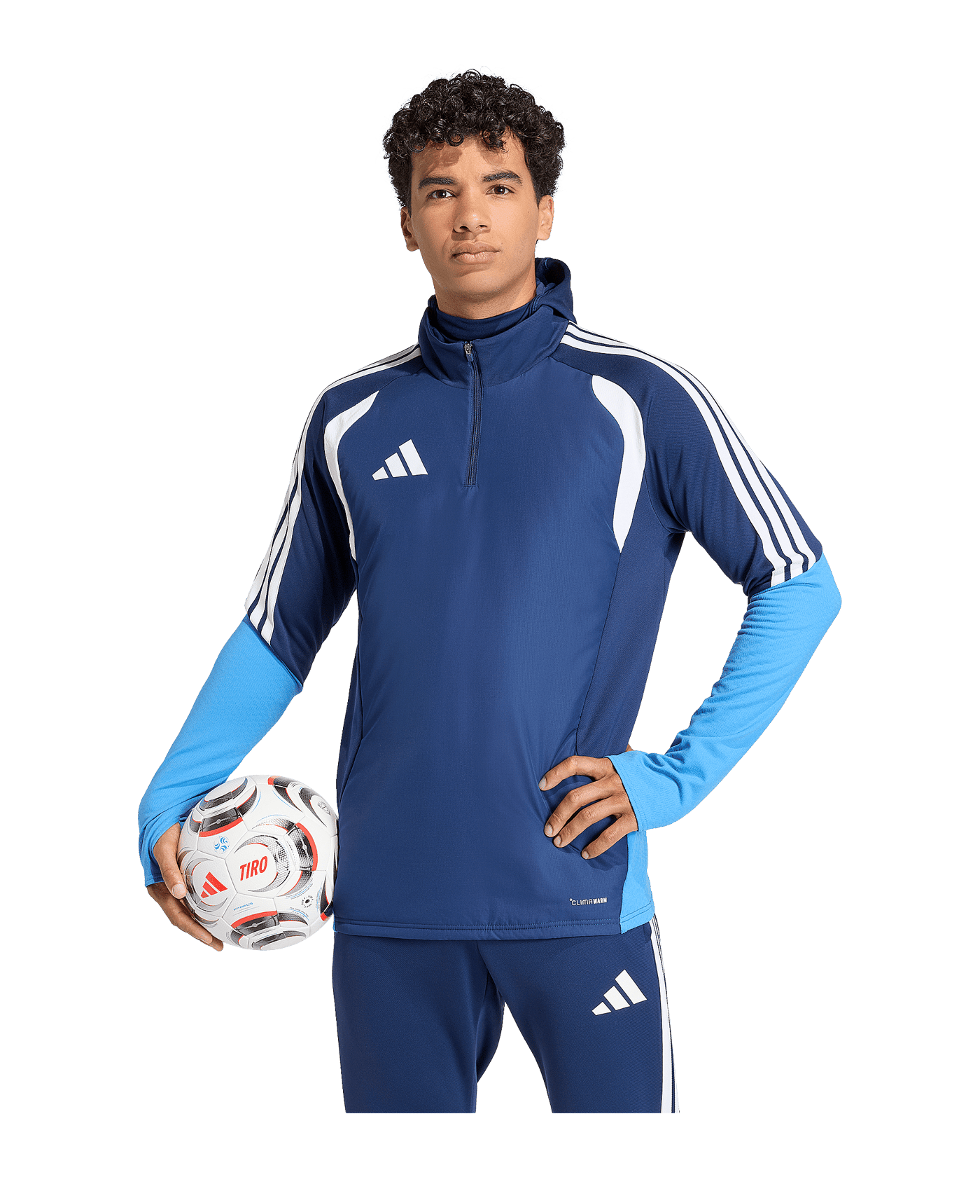adidas Tiro 26 Competition Wintersized Sweatshirt Dunkelblau - blau