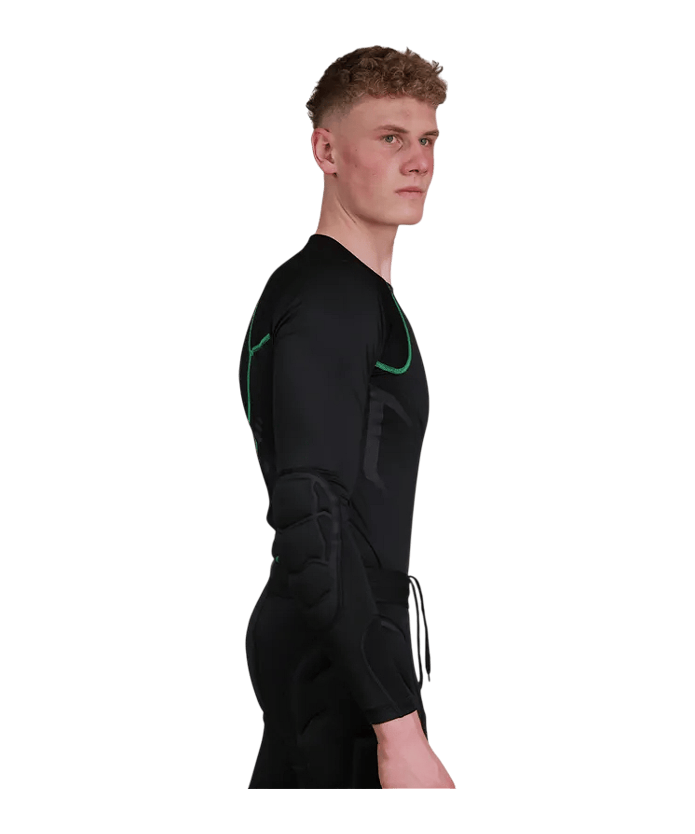 KEEPERsport BasicPadded Longsleeve Underwear Shirt Schwarz - schwarz