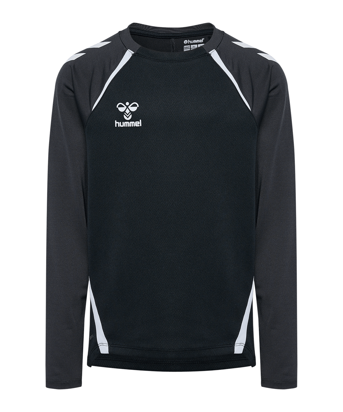 Hummel Lead 2.0 Crew Sweatshirt Kids Schwarz F1006 - schwarz