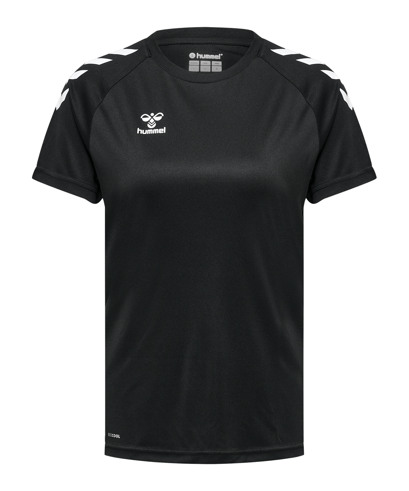 Hummel Core XK Poly T-Shirt Damen Schwarz F2009 - schwarz