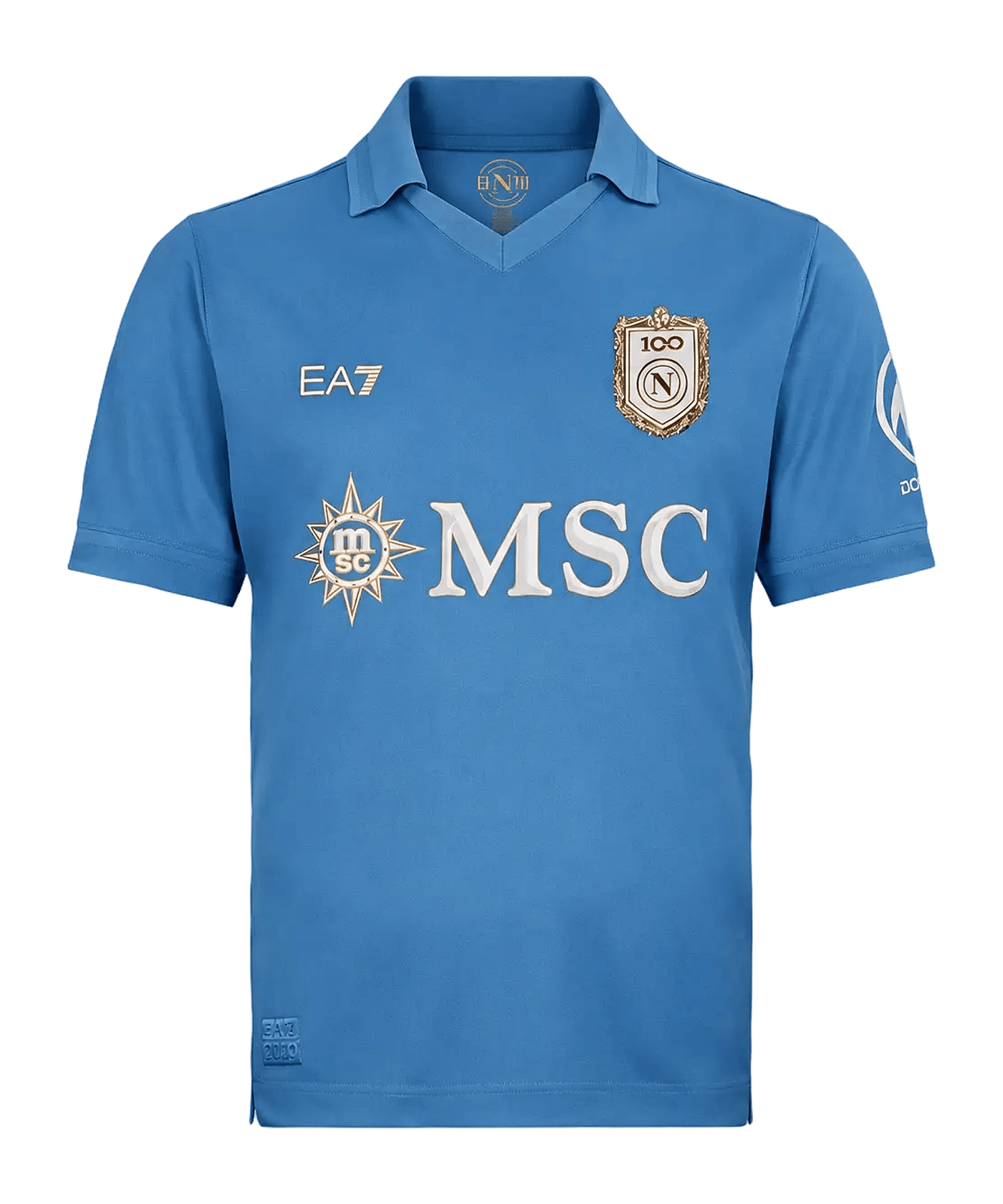 EA7 SSC Neapel Trikot Home 2026/2027 Blau - blau