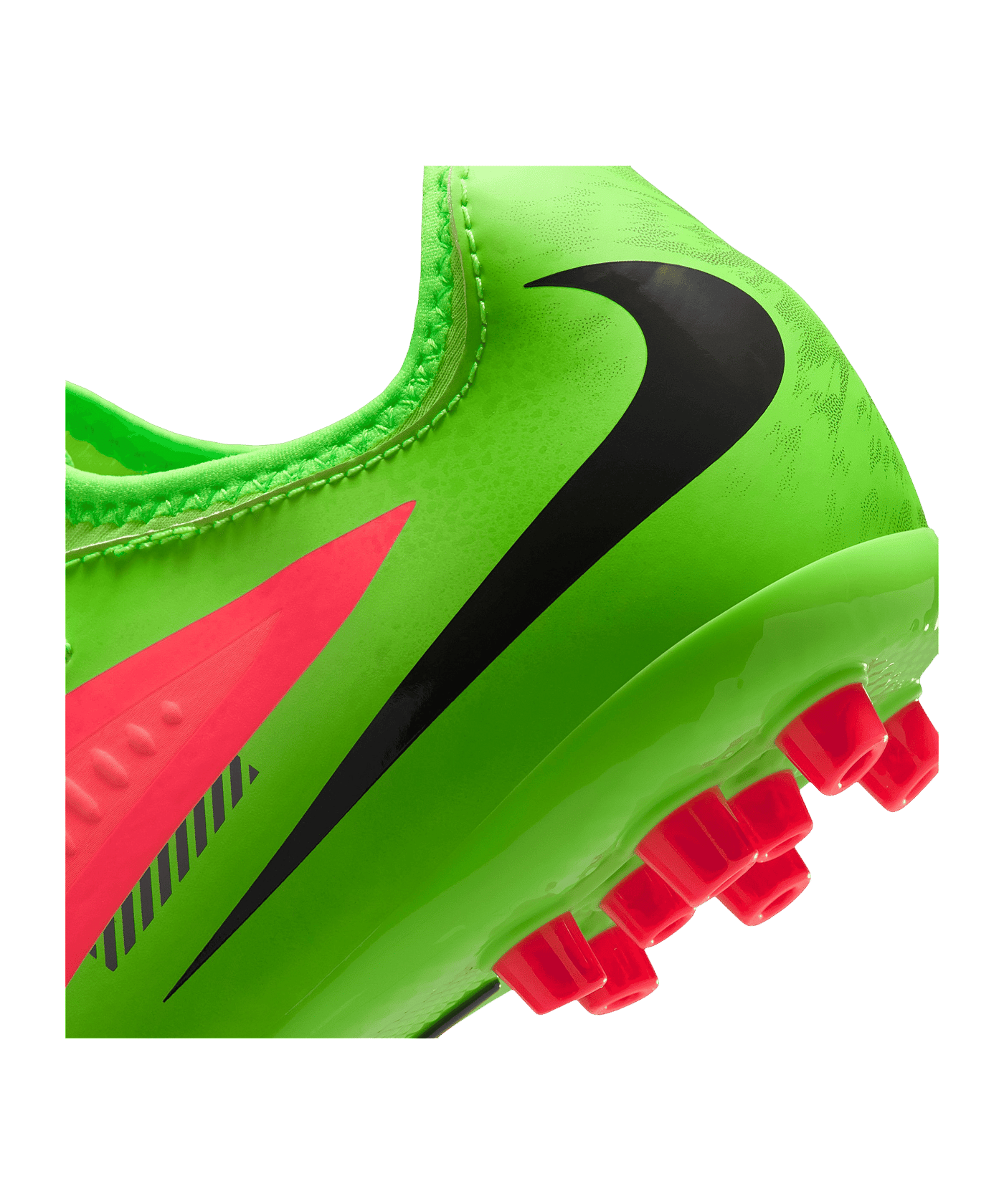 Nike Phantom 6 Low Academy AG Haaland Kids Rot F603 - rot