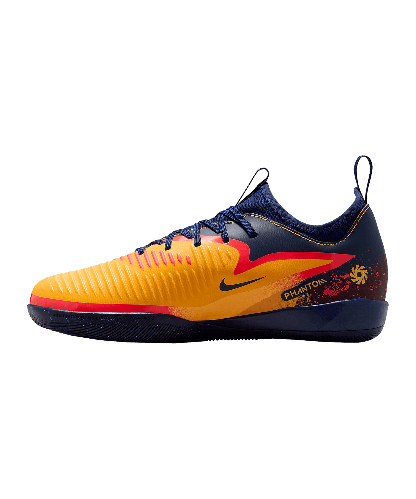 Nike Phantom 6 Low Academy IN Erling Haaland Force 9 Kids Orange F800 - orange