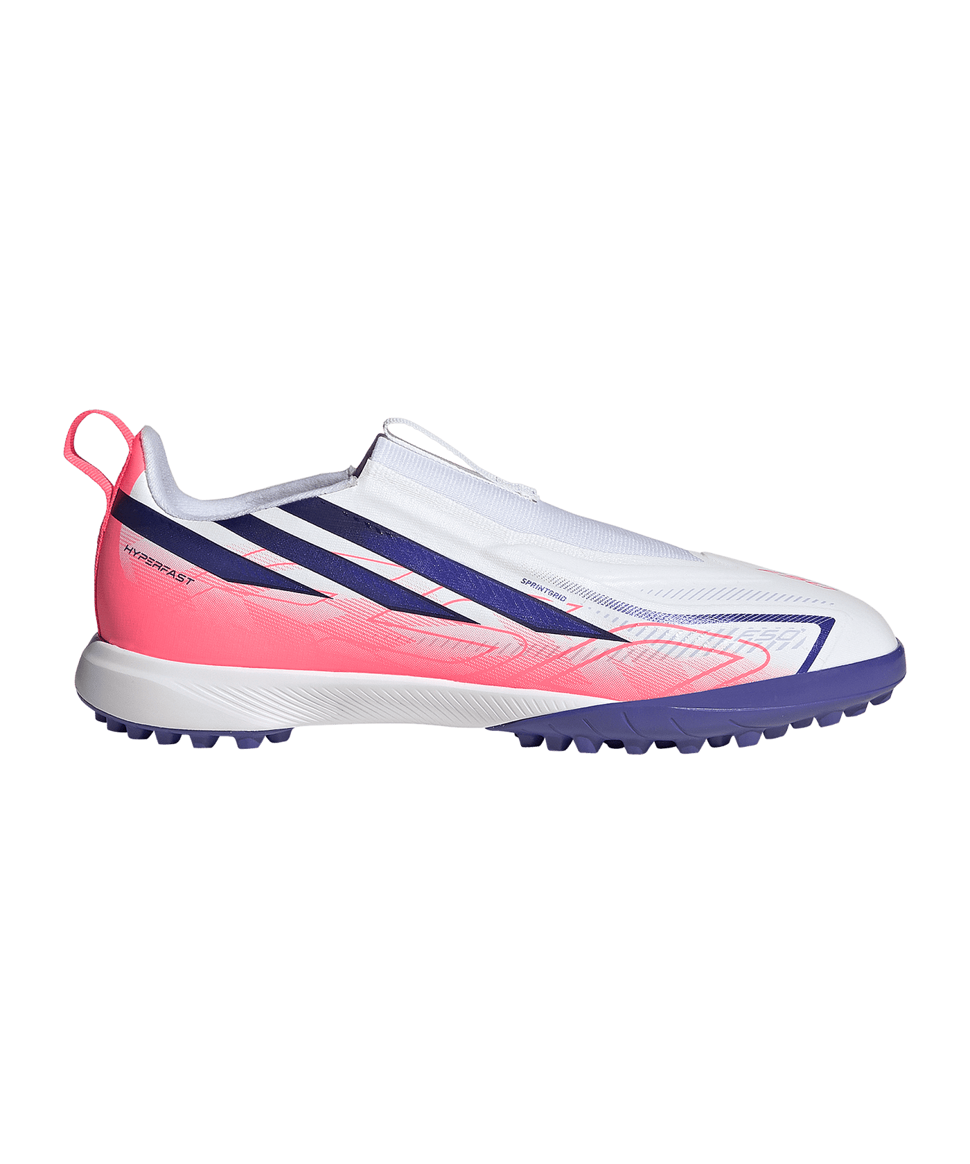 adidas F50 Hyperfast League LL TF Chaos vs Weiß - weiss