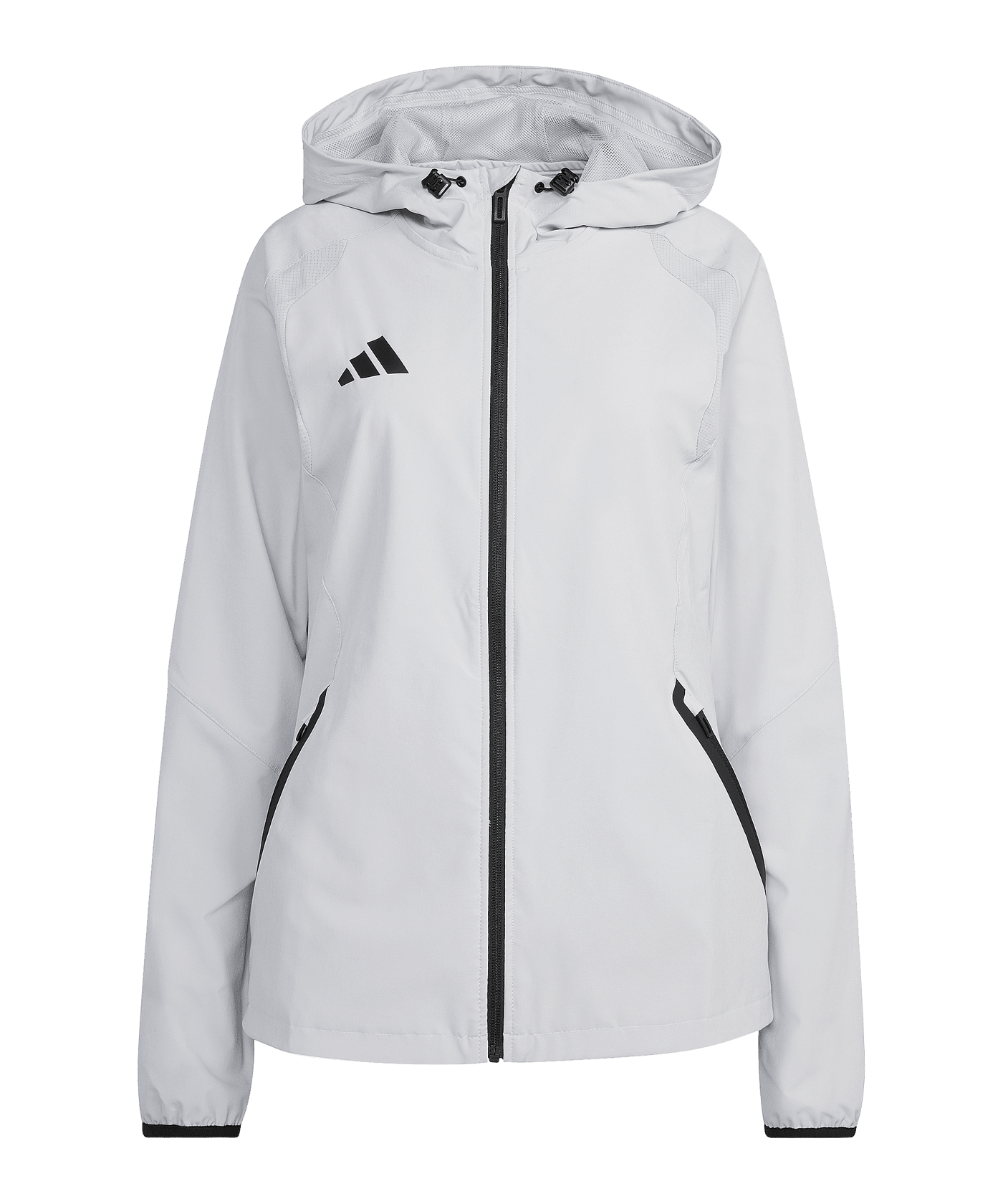 adidas Tiro Travel Windjacke Damen Weiß - weiss