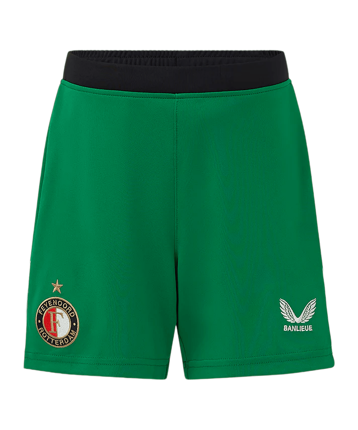 Castore Feyenoord Rotterdam Short 3rd 2024/2025 Kids Grün F101 - gruen