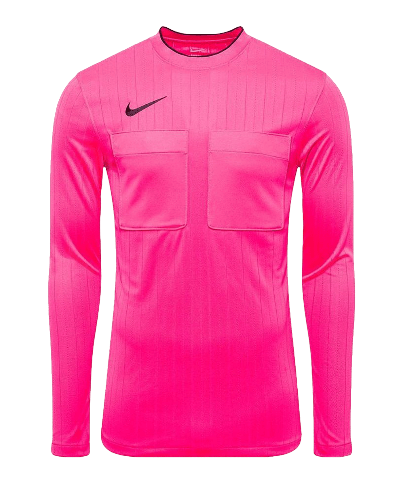 Nike Referee Schiedsrichtertrikot langarm Pink Schwarz F645 - rosa