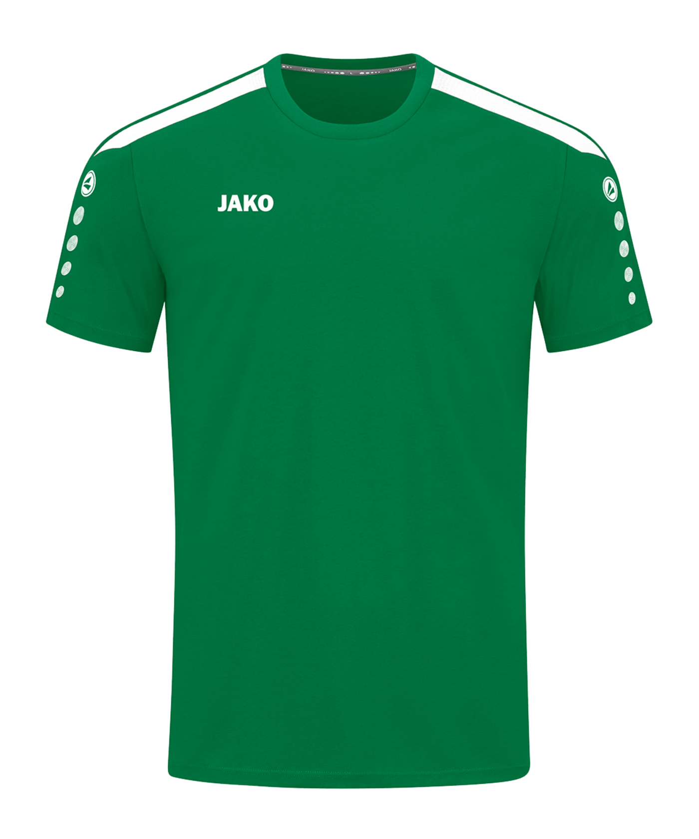 JAKO Power T-Shirt Grün Weiss F200 - gruen