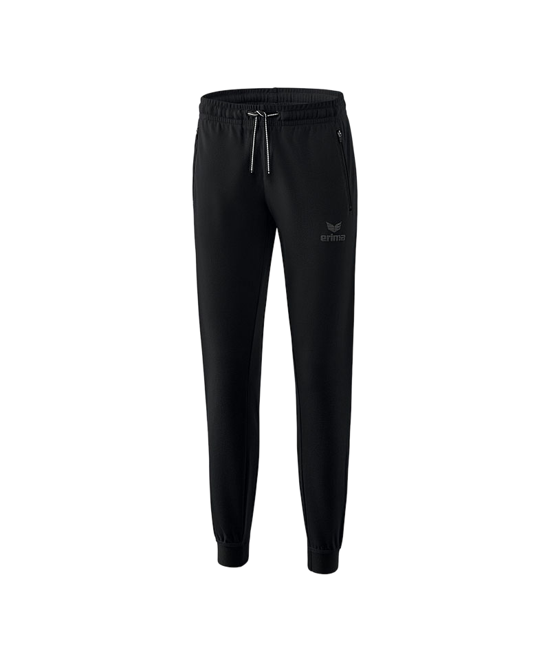 Erima Essential Sweathose Pant Damen Schwarz - schwarz