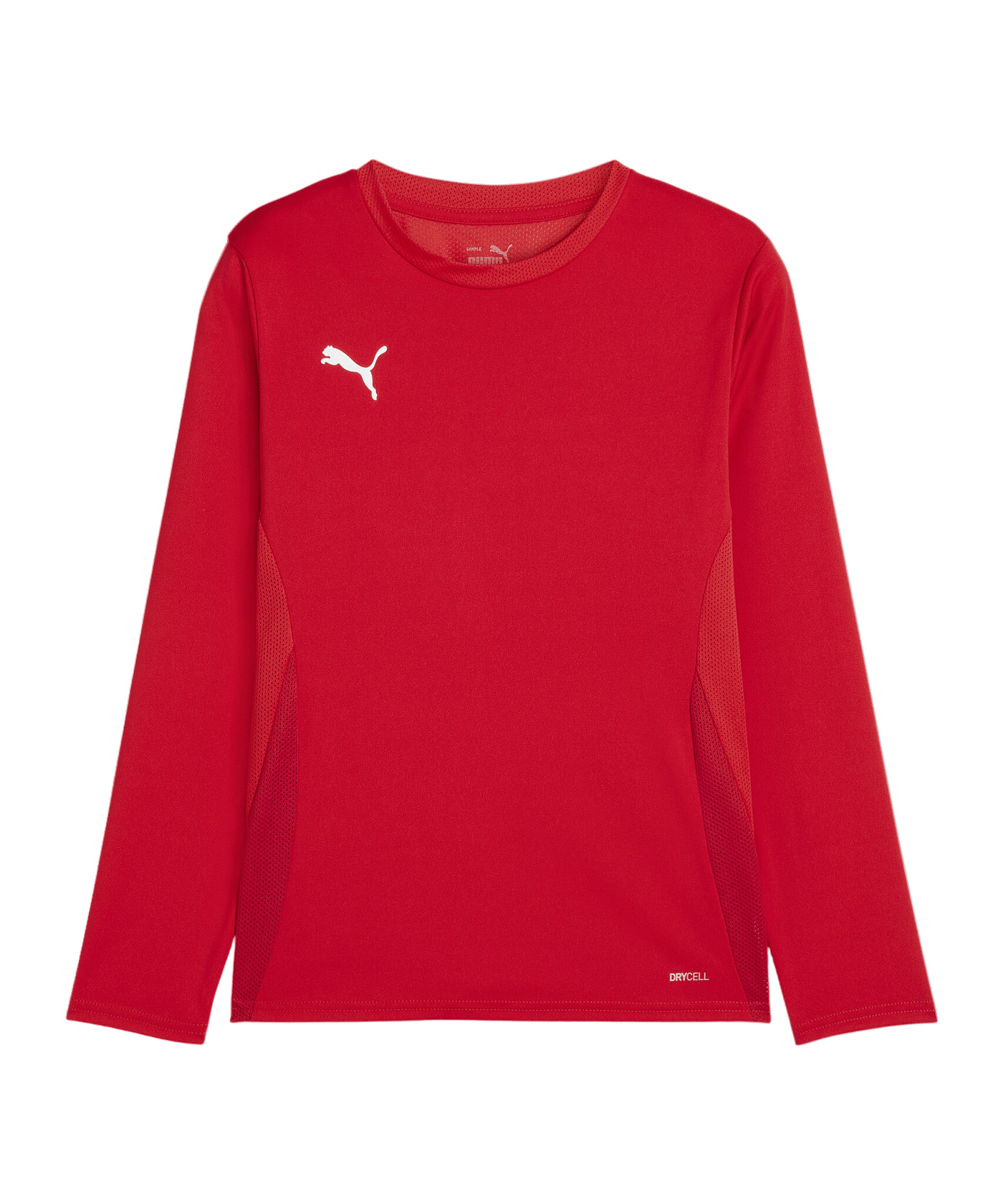 PUMA teamGOAL Trikot Langarm Kids Rot Weiss F01 - rot