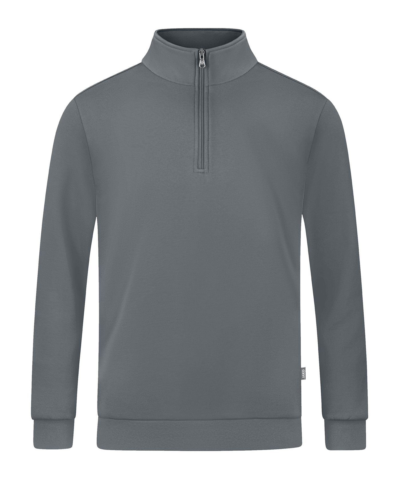 Jako Organic Ziptop Grau F840 - grau