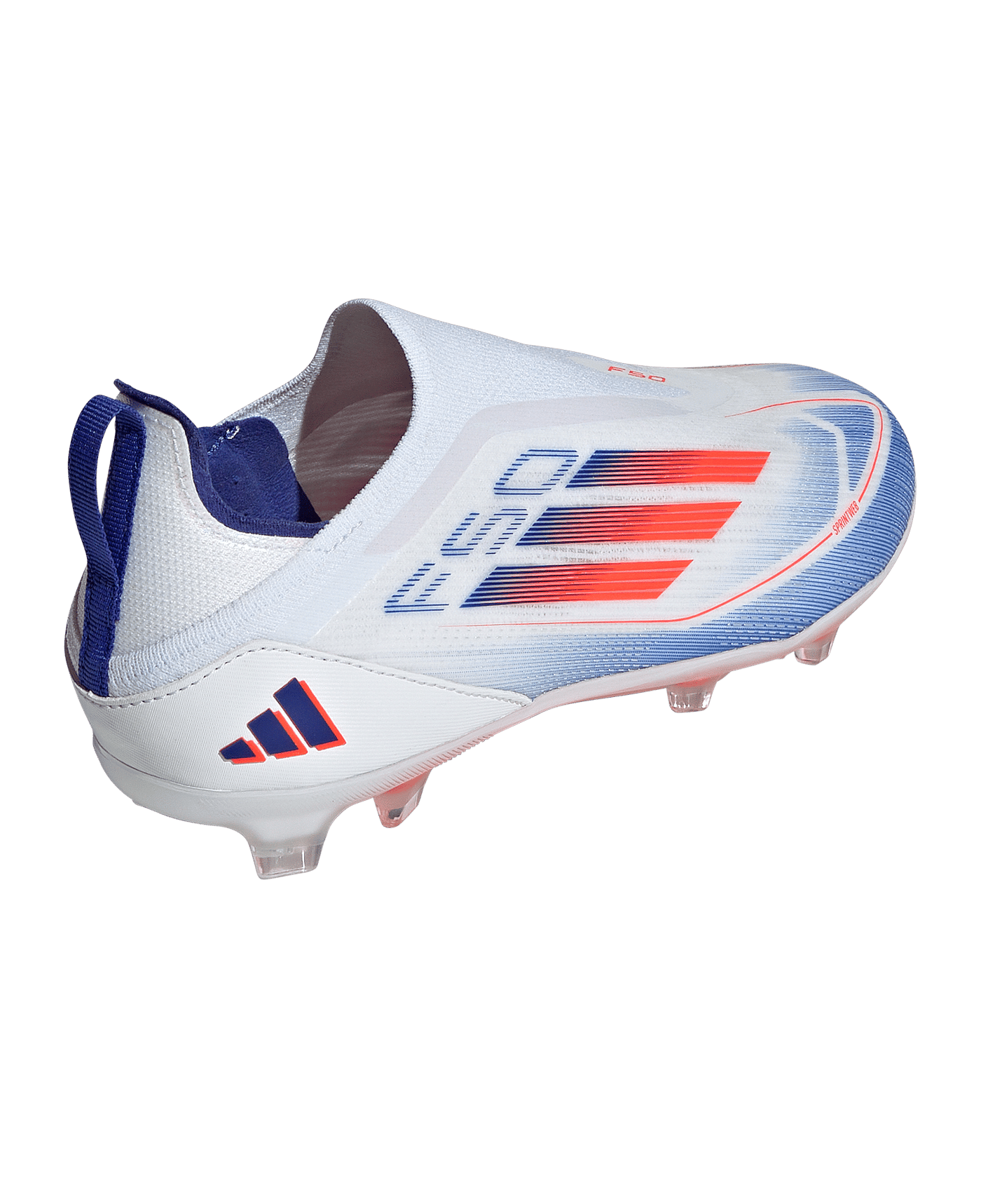 adidas F50 Pro LL FG Advancement Kids Weiss Rot - weiss