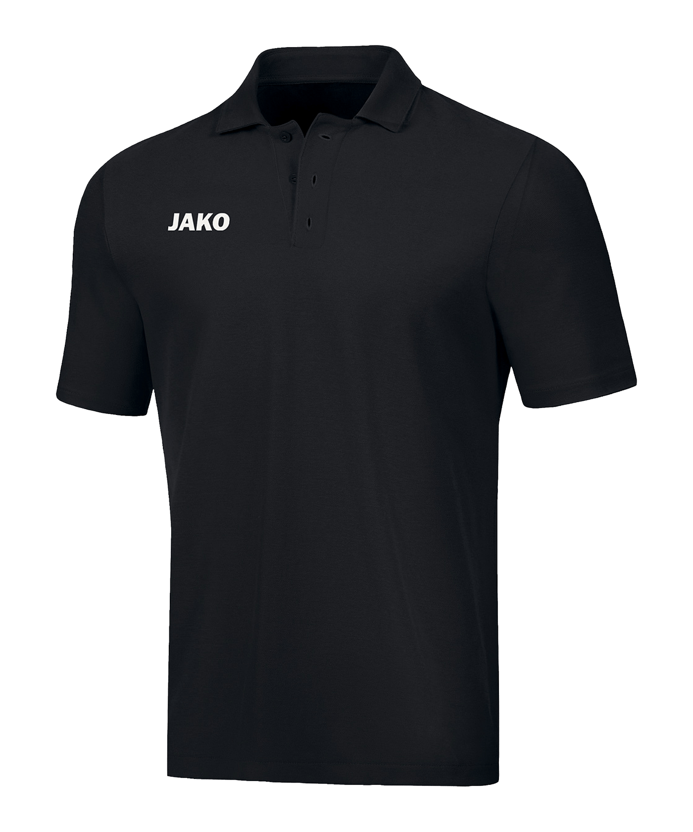 JAKO Base Poloshirt Kids Schwarz F08 - schwarz