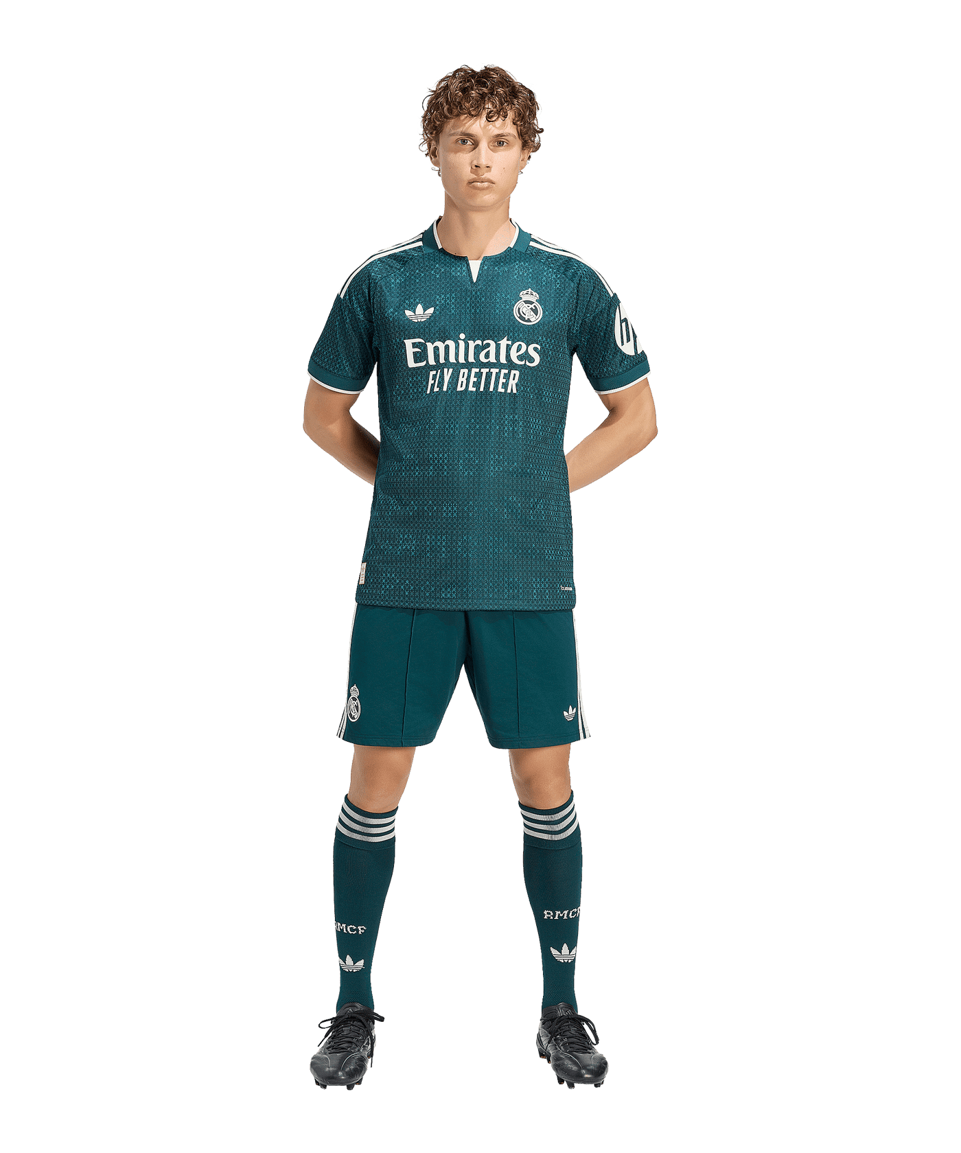 adidas Real Madrid Authentic Trikot Away 2026/2027 Grün - gruen