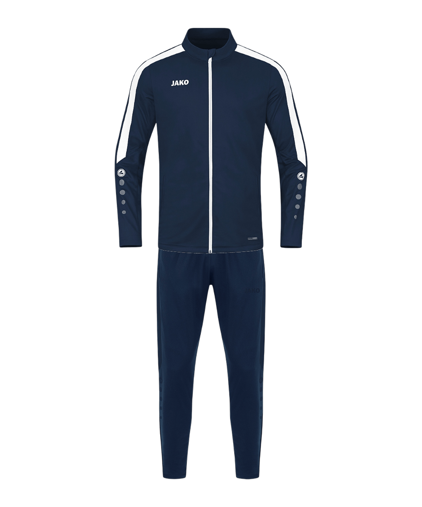 JAKO Polyester Power Trainingsanzug Blau F900 - blau