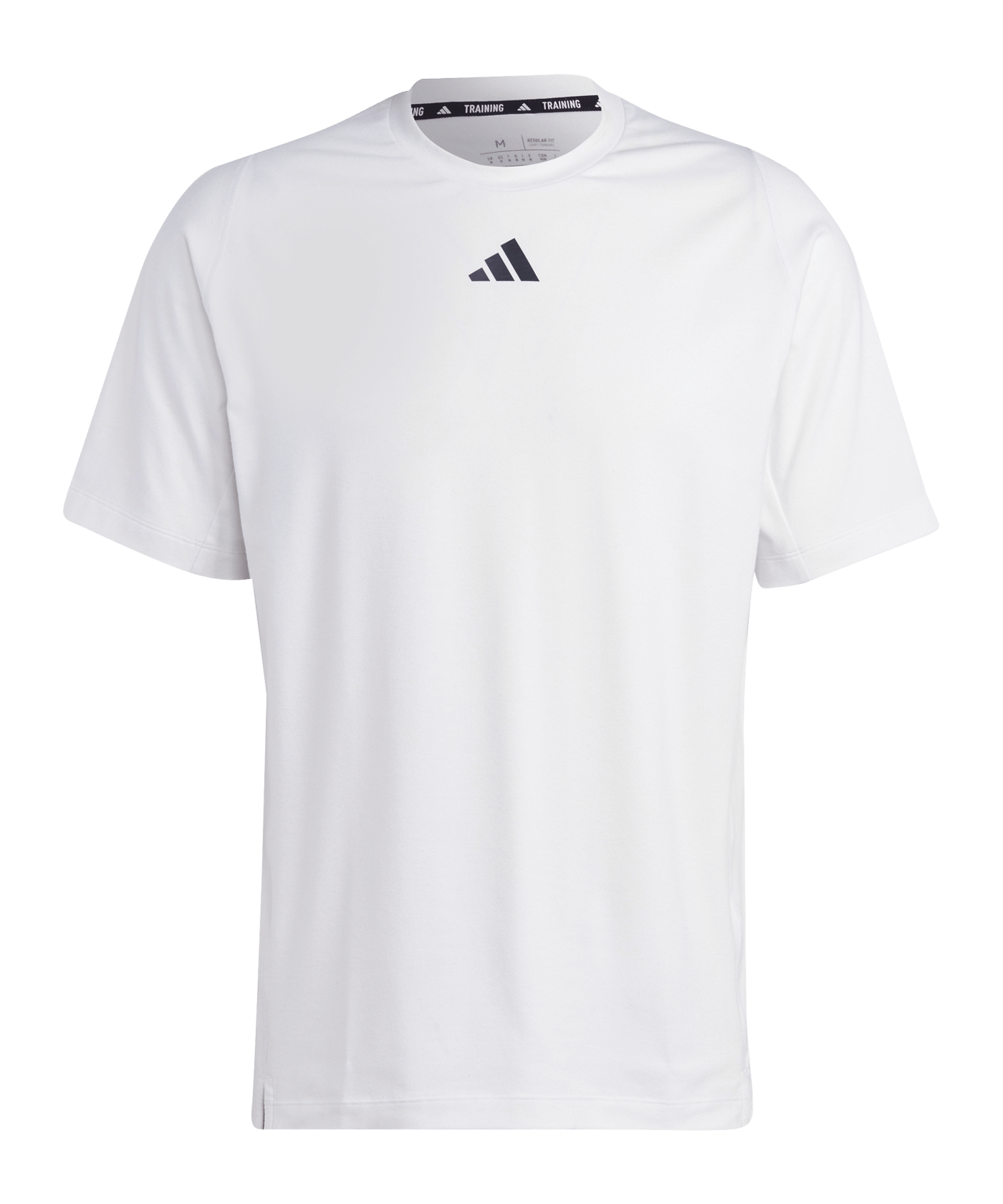 adidas 3Bar T-Shirt Weiss Gelb Orange - weiss